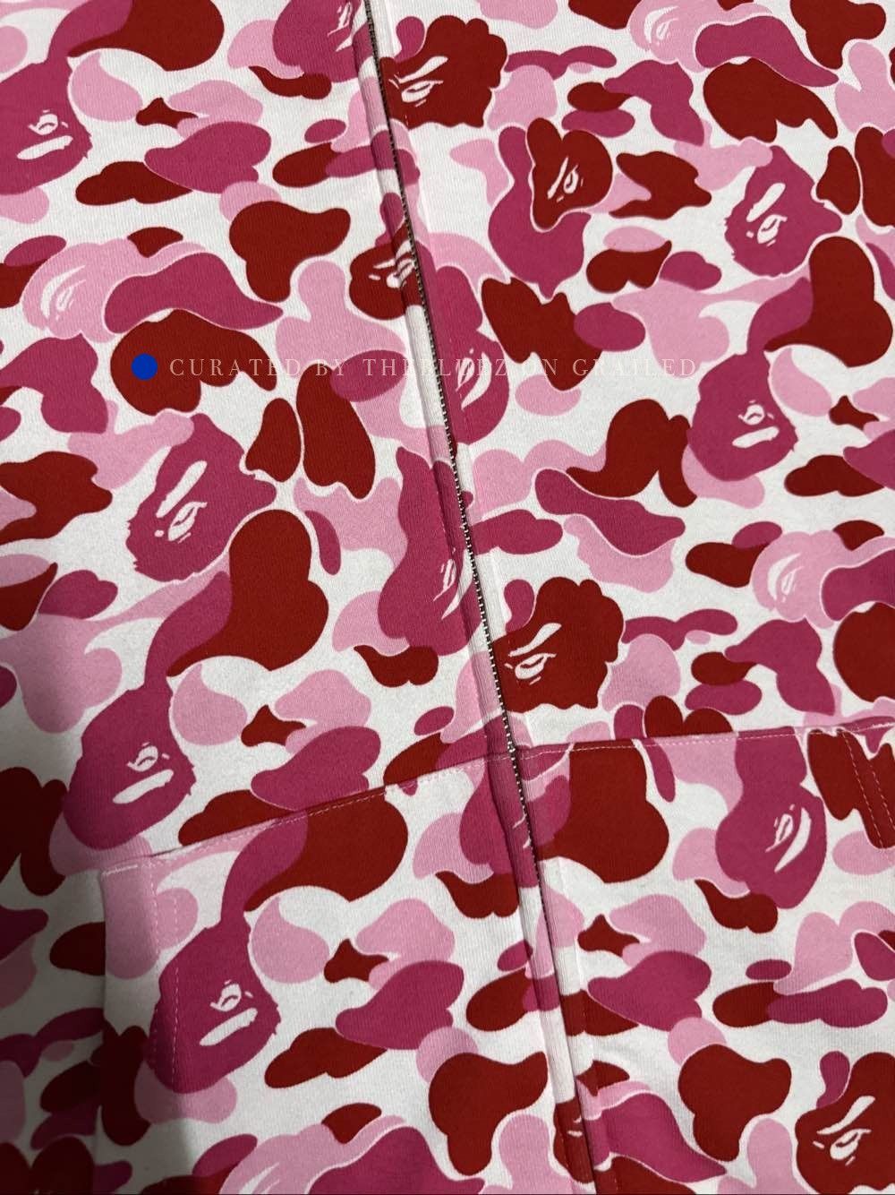 Bape Pink Camo Shark Full Zip Hoodie Size US L / EU 52-54 / 3 - 7 Thumbnail