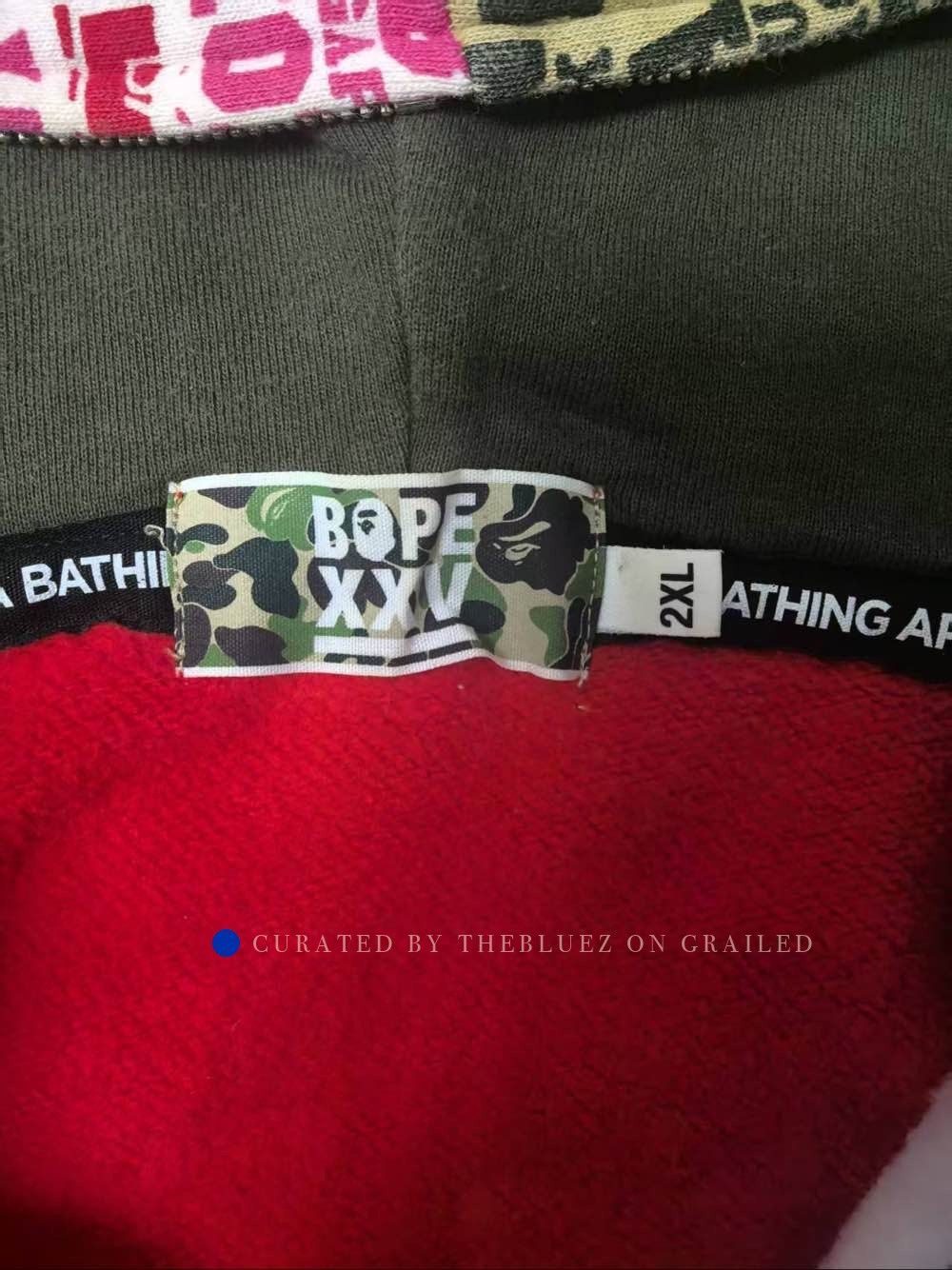 Bape Colorful 25th Anniversary Multi Print Hoodie Size US XXL / EU 58 / 5 - 3 Thumbnail