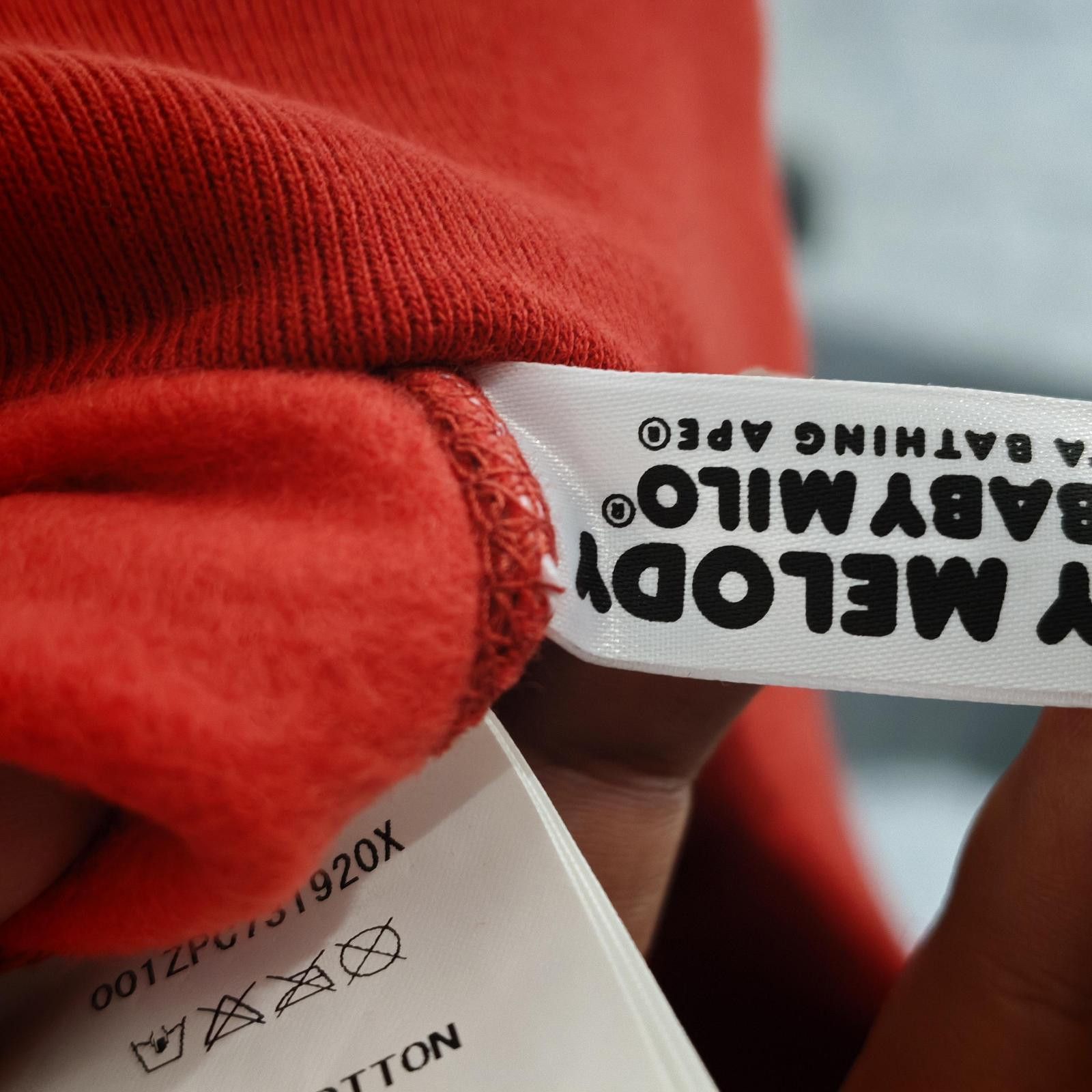 Bape Red Camo Hoodie with My Melody Design Size US XL / EU 56 / 4 - 7 Thumbnail
