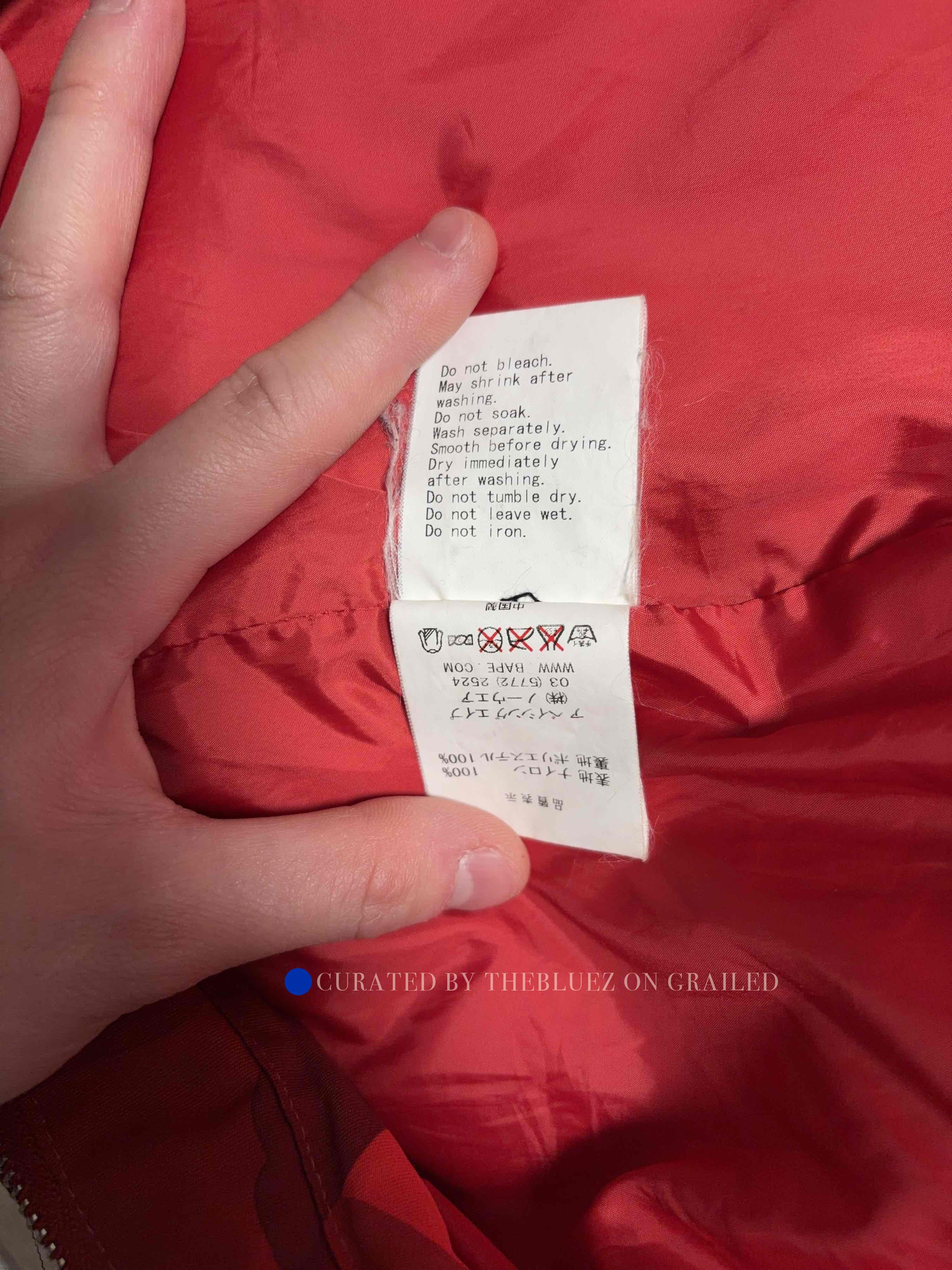 Bape Red Camo Shark Light Jacket Size US S / EU 44-46 / 1 - 4 Thumbnail