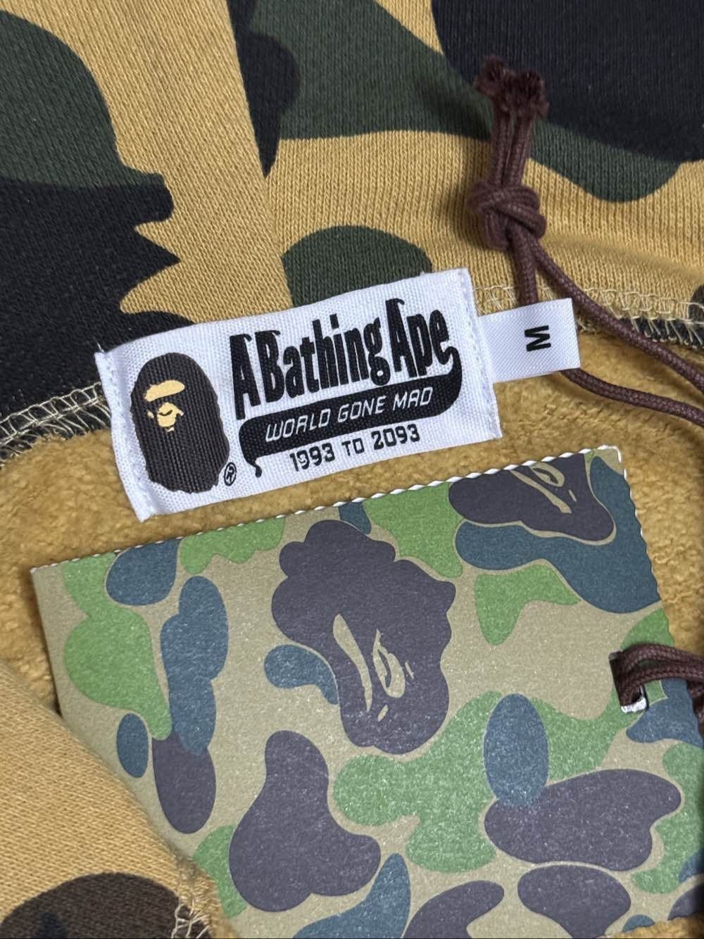 Bape Camo Shark Tiger Full Zip Hoodie Size US M / EU 48-50 / 2 - 3 Thumbnail