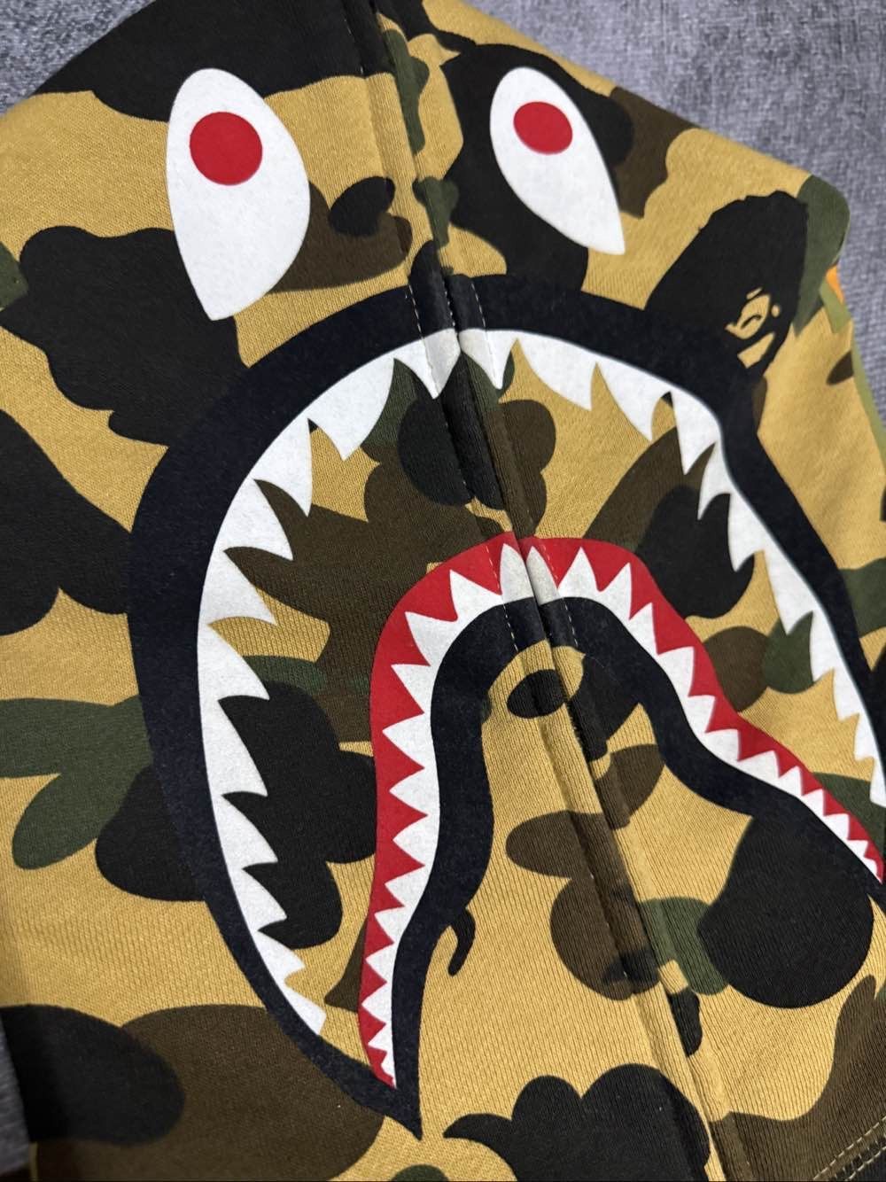 Bape Camo Shark Tiger Full Zip Hoodie Size US M / EU 48-50 / 2 - 7 Thumbnail
