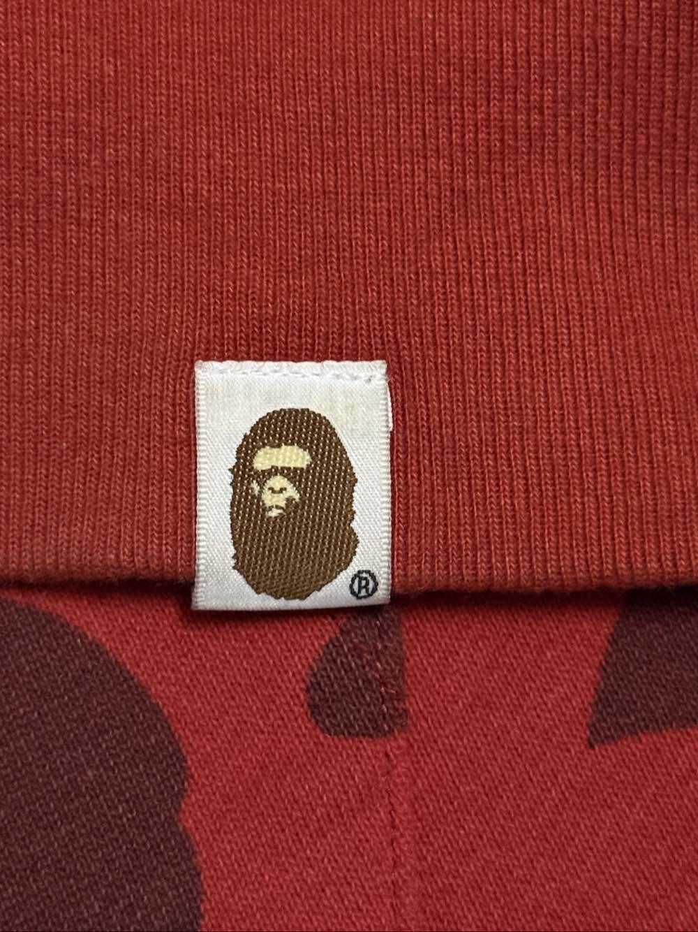 Bape Red Camo Shark Tiger Hoodie Size US M / EU 48-50 / 2 - 11 Thumbnail