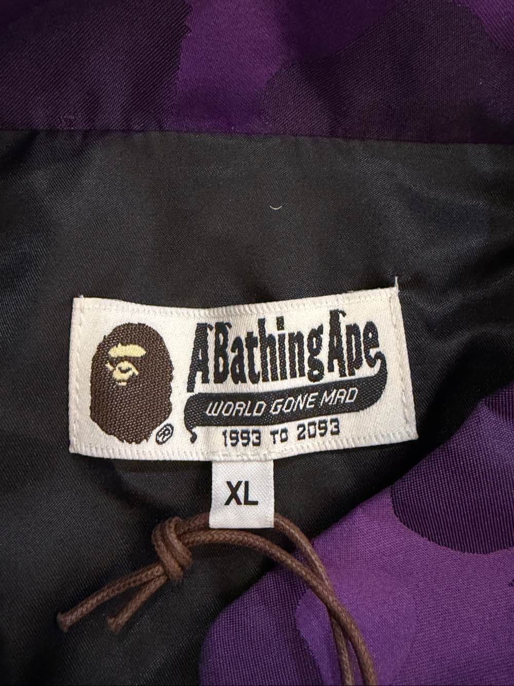Bape Embroidered Tiger Jacket in Purple, Size XL Size US XL / EU 56 / 4 - 3 Thumbnail