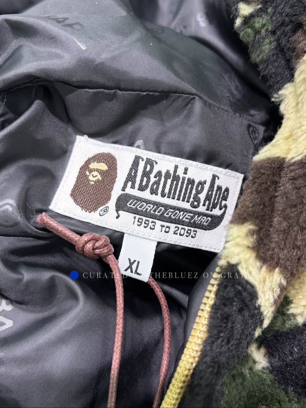 Bape Camo Shark Fleece Hoodie in Multi Size US XL / EU 56 / 4 - 3 Thumbnail