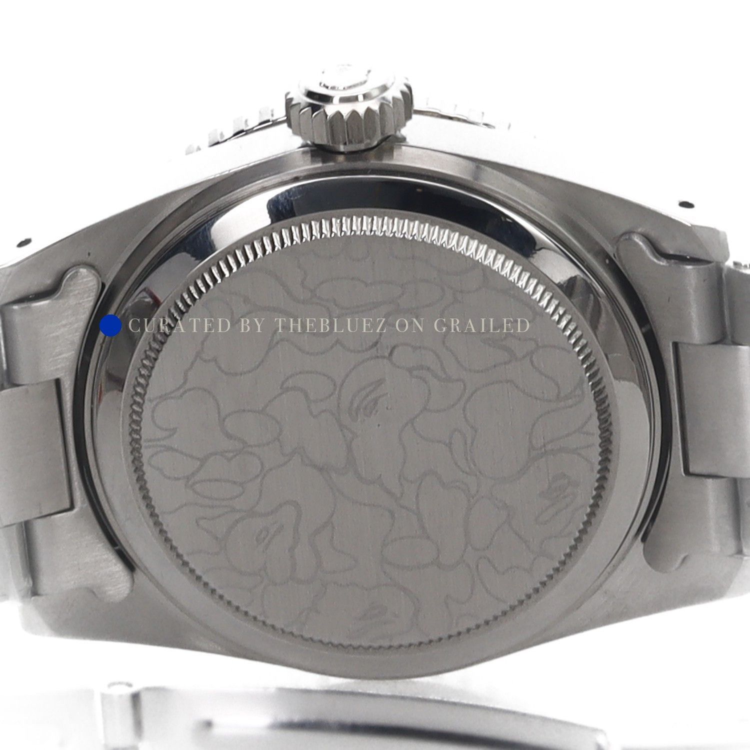 Bape Silver Bapex Type 1 Watch Size ONE SIZE - 5 Thumbnail