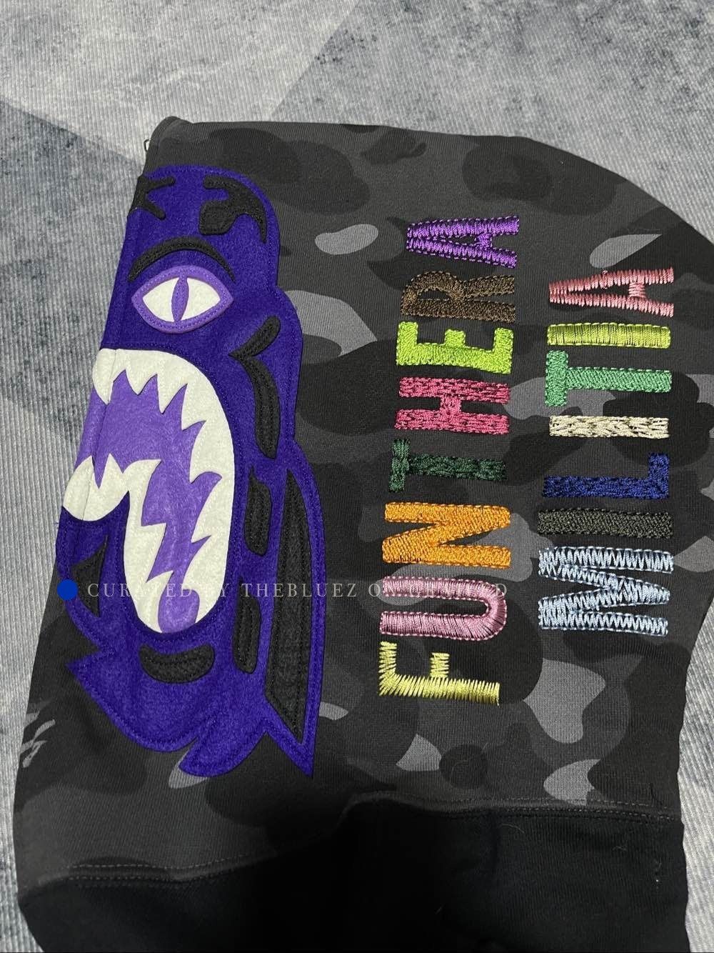 Bape Tiger Print Full Zip Hoodie Size US L / EU 52-54 / 3 - 5 Thumbnail