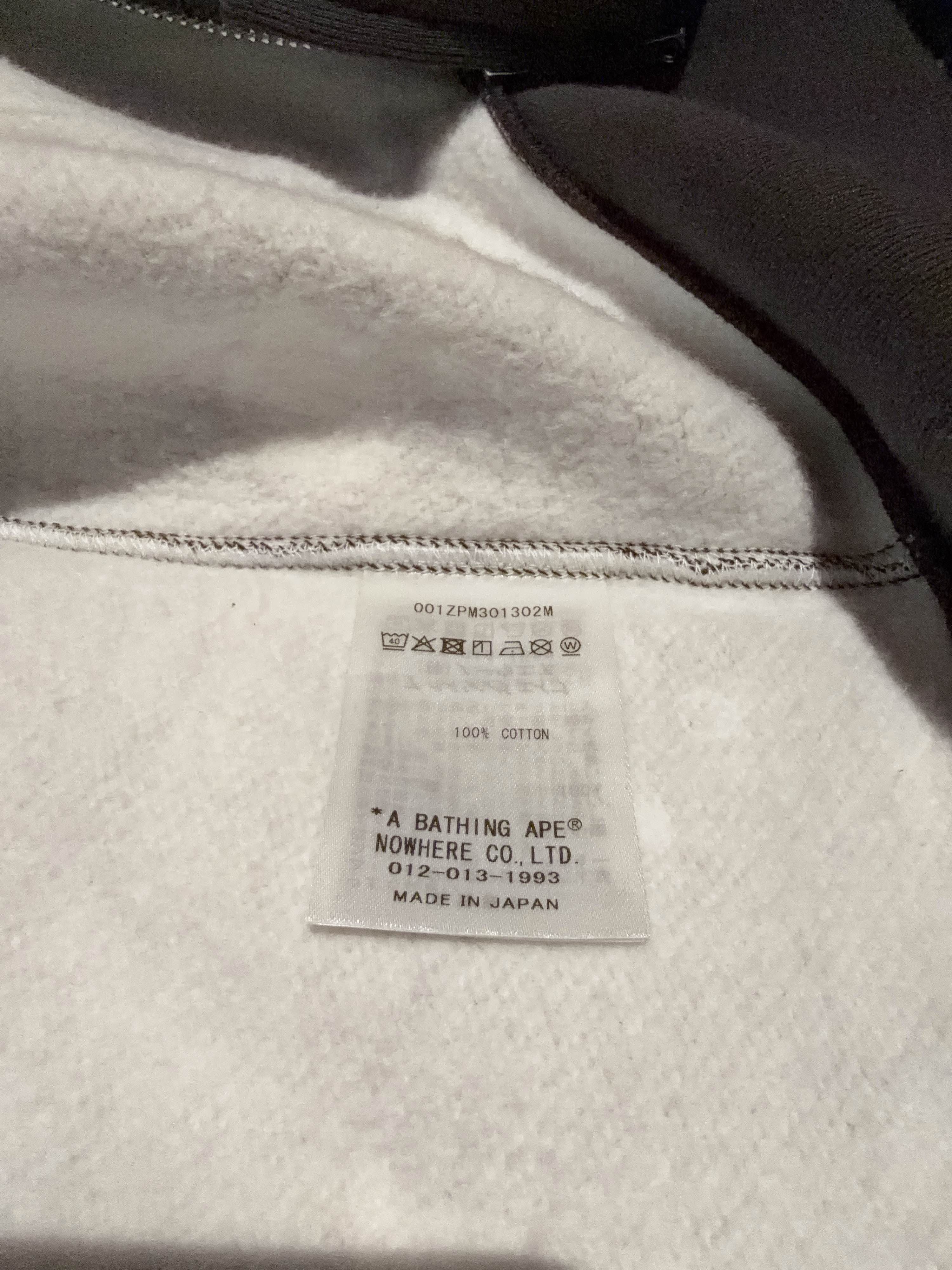 Bape Shark Camo Full Zip Hoodie in Multi Size US L / EU 52-54 / 3 - 4 Thumbnail