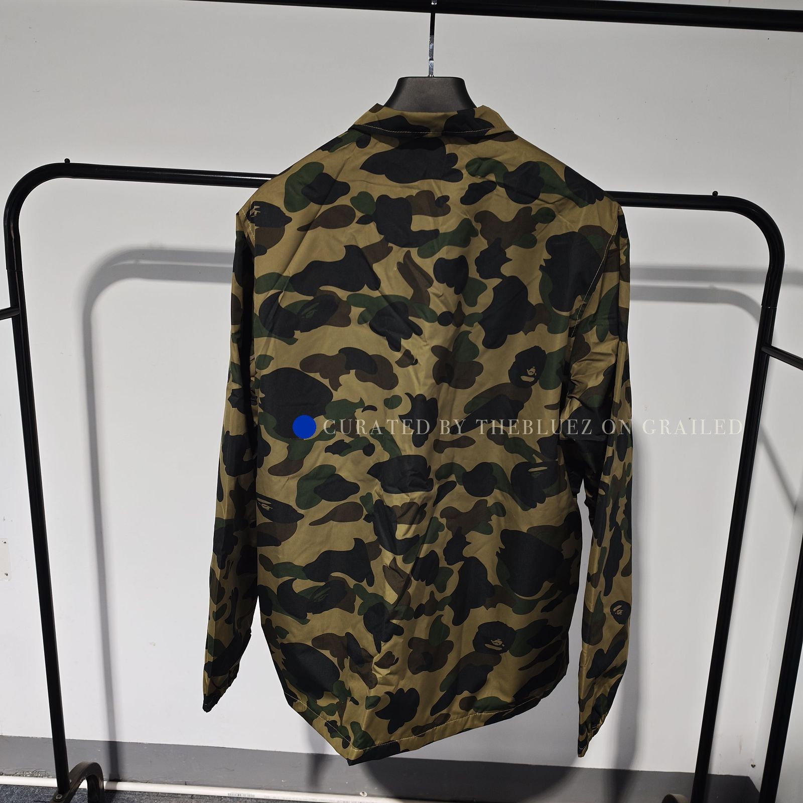 Bape Camo Logo Coach Jacket in Multi Size US XL / EU 56 / 4 - 2 Thumbnail
