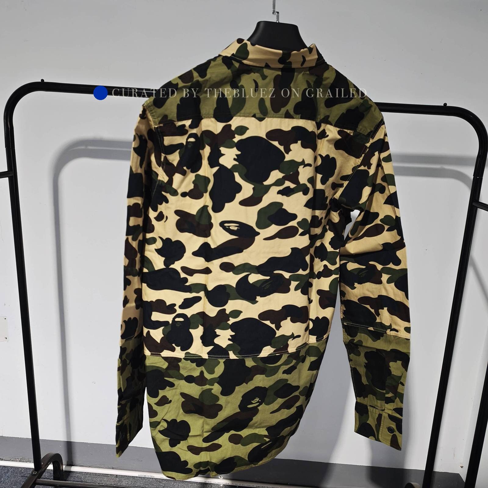 Bape Camo Print Button Up Shirt in XXL Size US XXL / EU 58 / 5 - 2 Thumbnail