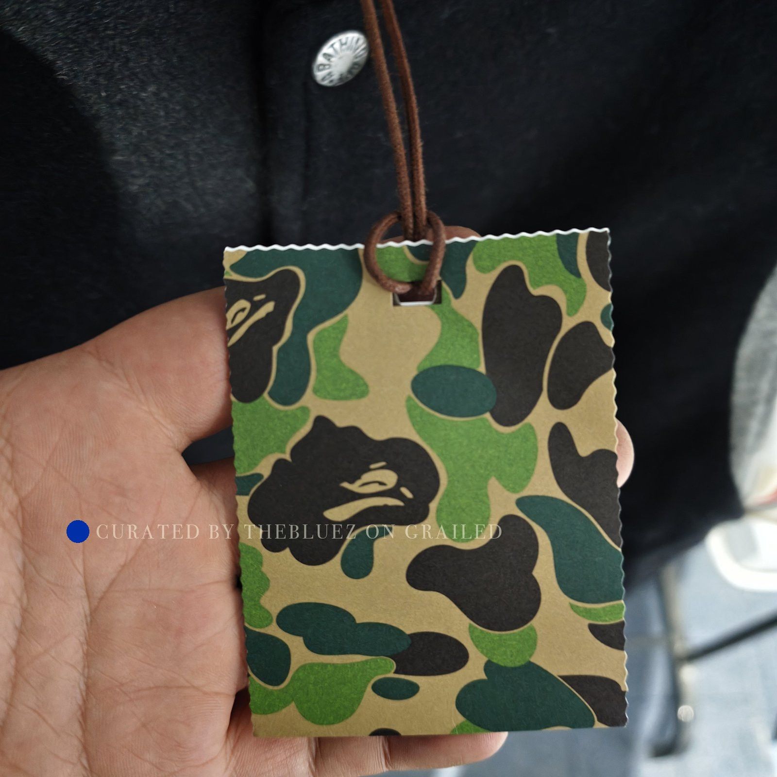 Bape Black Varsity Jacket with Shark Design Size US XL / EU 56 / 4 - 5 Thumbnail