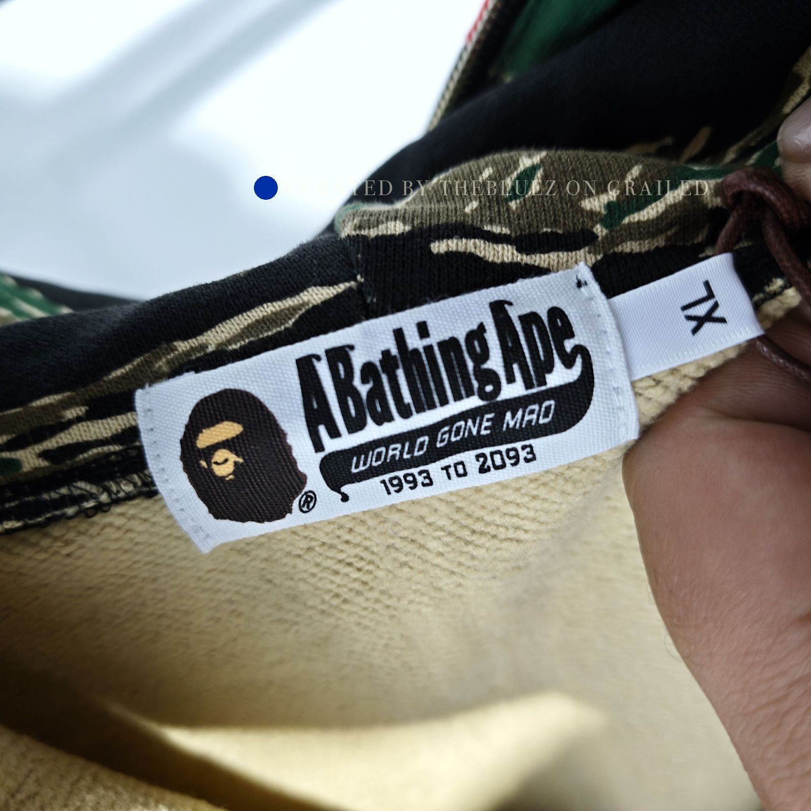 Bape Camo Shark Hoodie in Multi, Size XL Size US XL / EU 56 / 4 - 3 Thumbnail