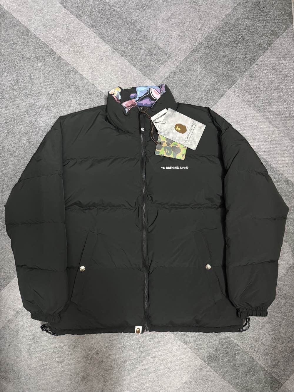 Bape Multi Art Camo Reversible Puffer Jacket Size US M / EU 48-50 / 2 - 6 Thumbnail