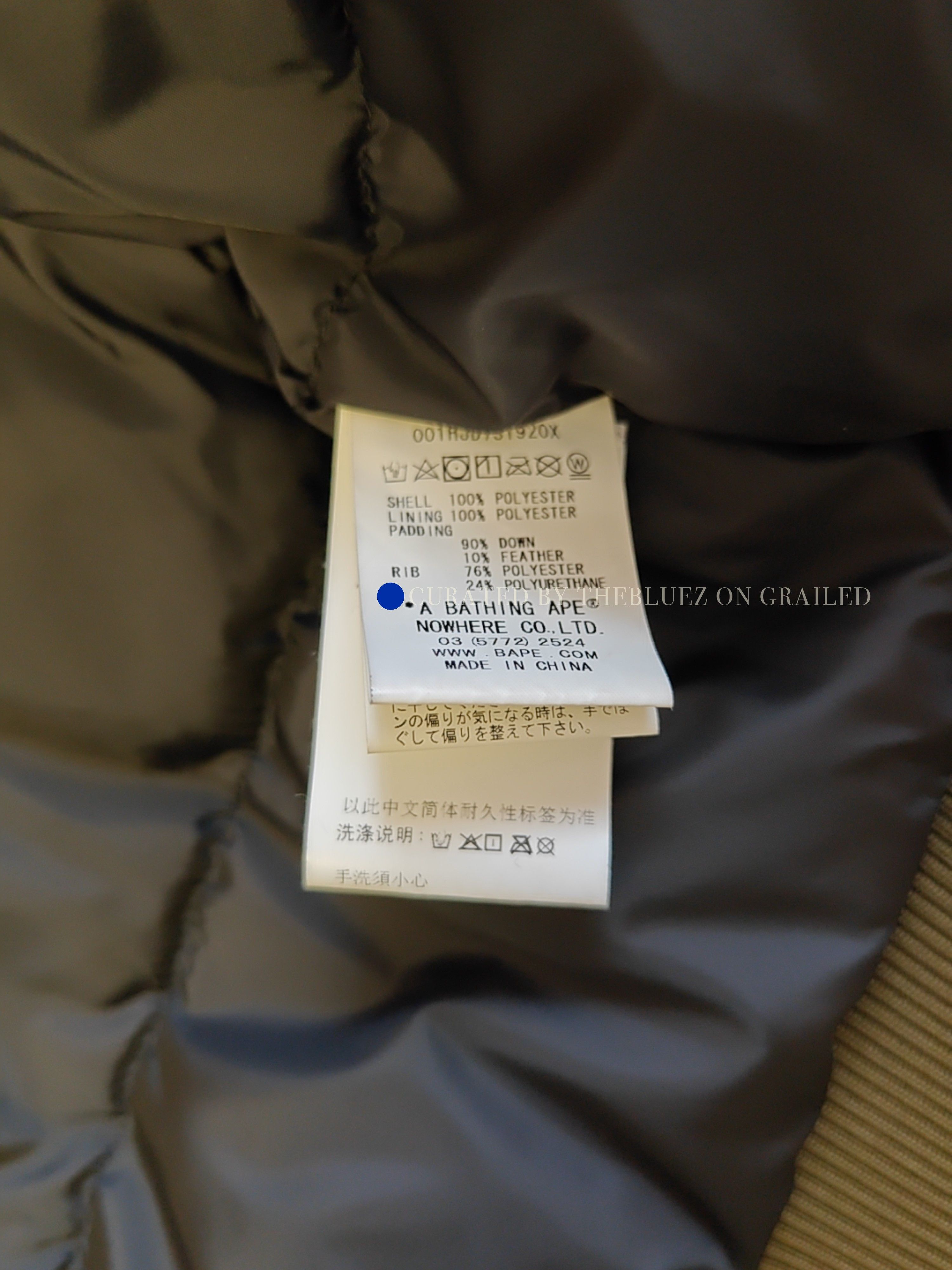 Bape Shark Camo Down Jacket in Multi Colorway Size US S / EU 44-46 / 1 - 4 Thumbnail