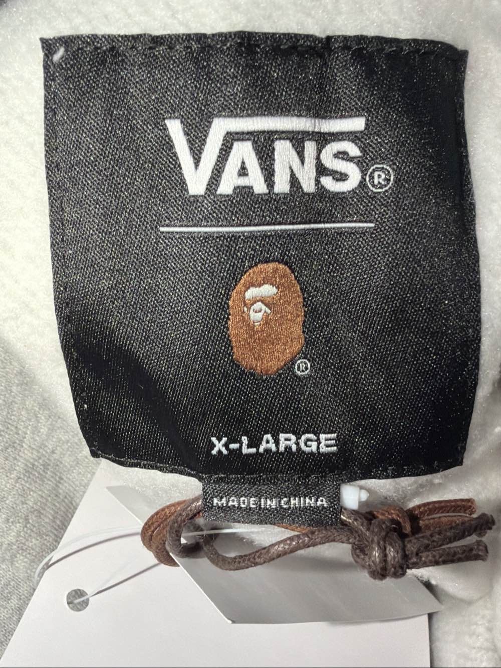 Bape Camo Logo Hoodie in Gray, Size XL Size US XL / EU 56 / 4 - 3 Thumbnail