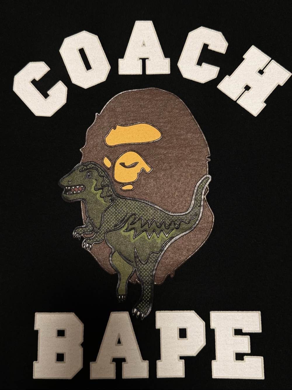 Bape Rexy Graphic Tee in Black Size US XL / EU 56 / 4 - 5 Thumbnail