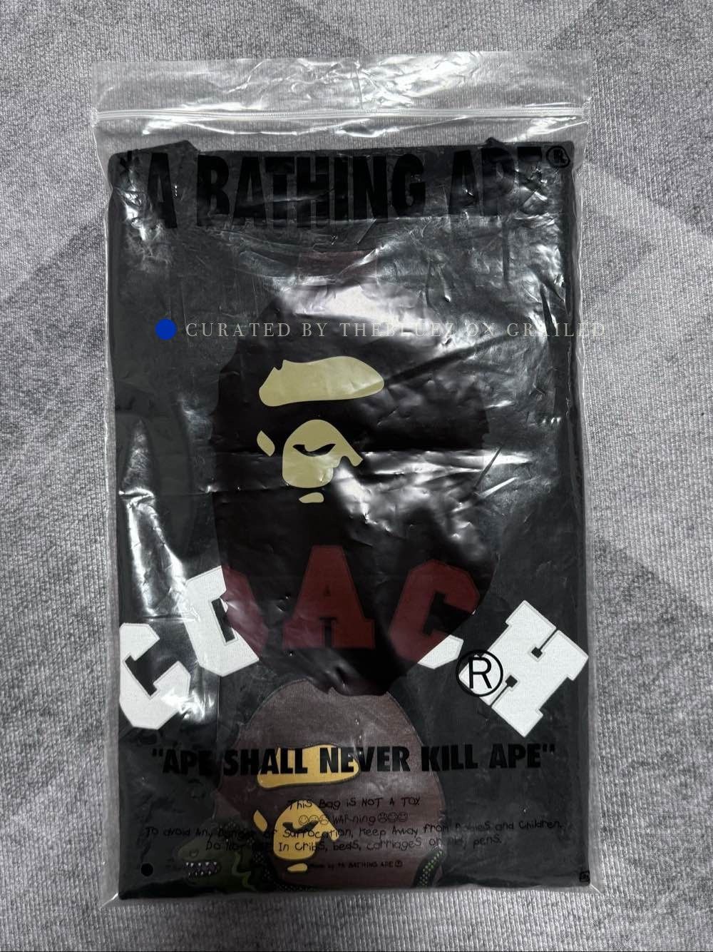 Bape Rexy Graphic Tee in Black Size US XL / EU 56 / 4 - 7 Thumbnail