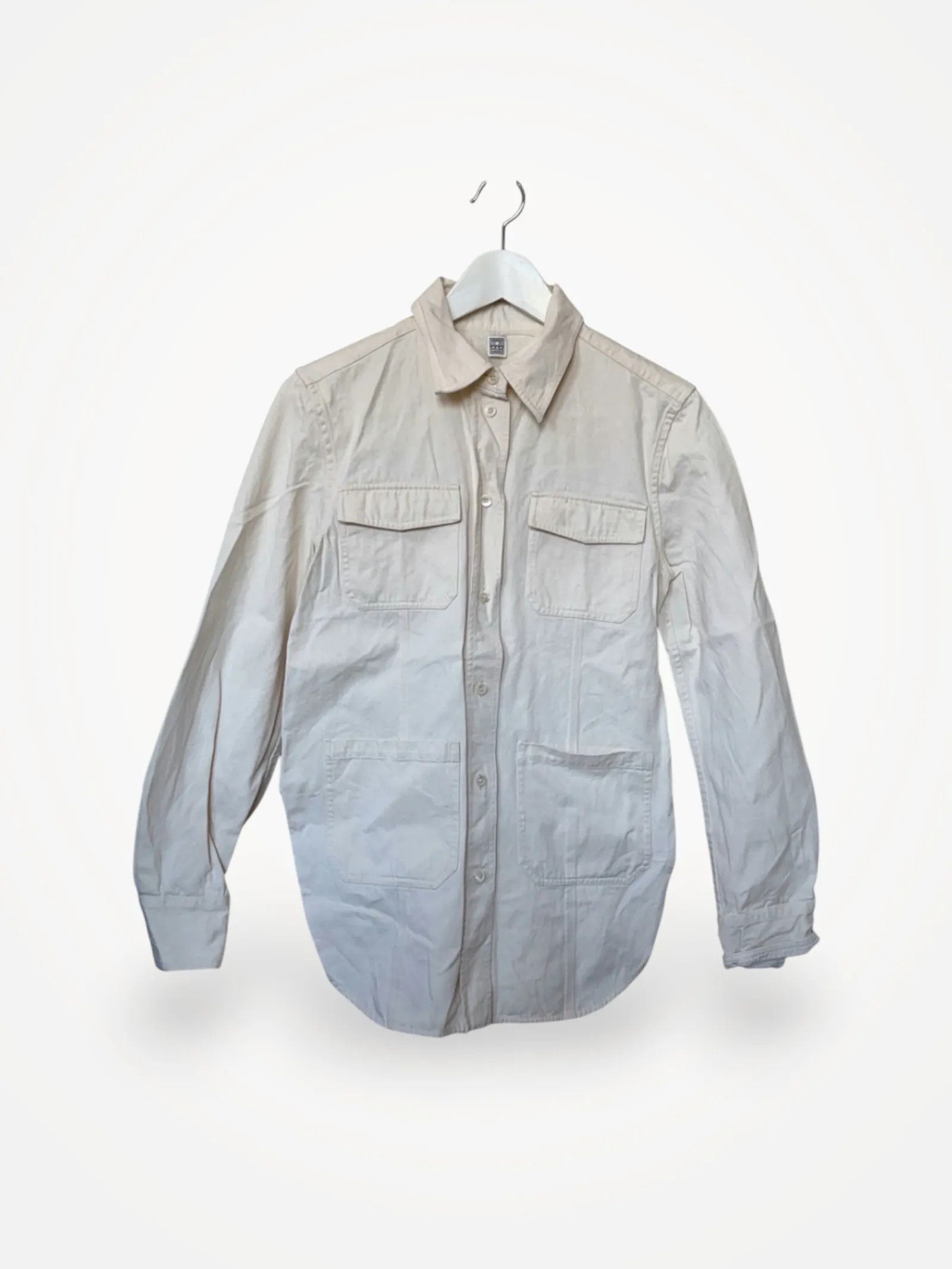 Toteme Toteme Patch pocket cotton shirt Shirt Size S / US 4 / IT 40 - 2 Thumbnail