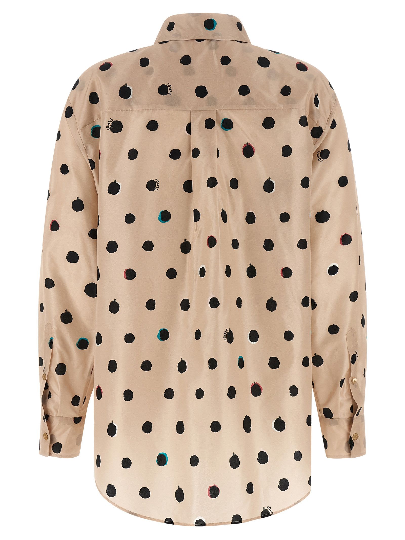 Fendi 'Falena Dots' shirt Size M / US 6-8 / IT 42-44 - 2 Thumbnail