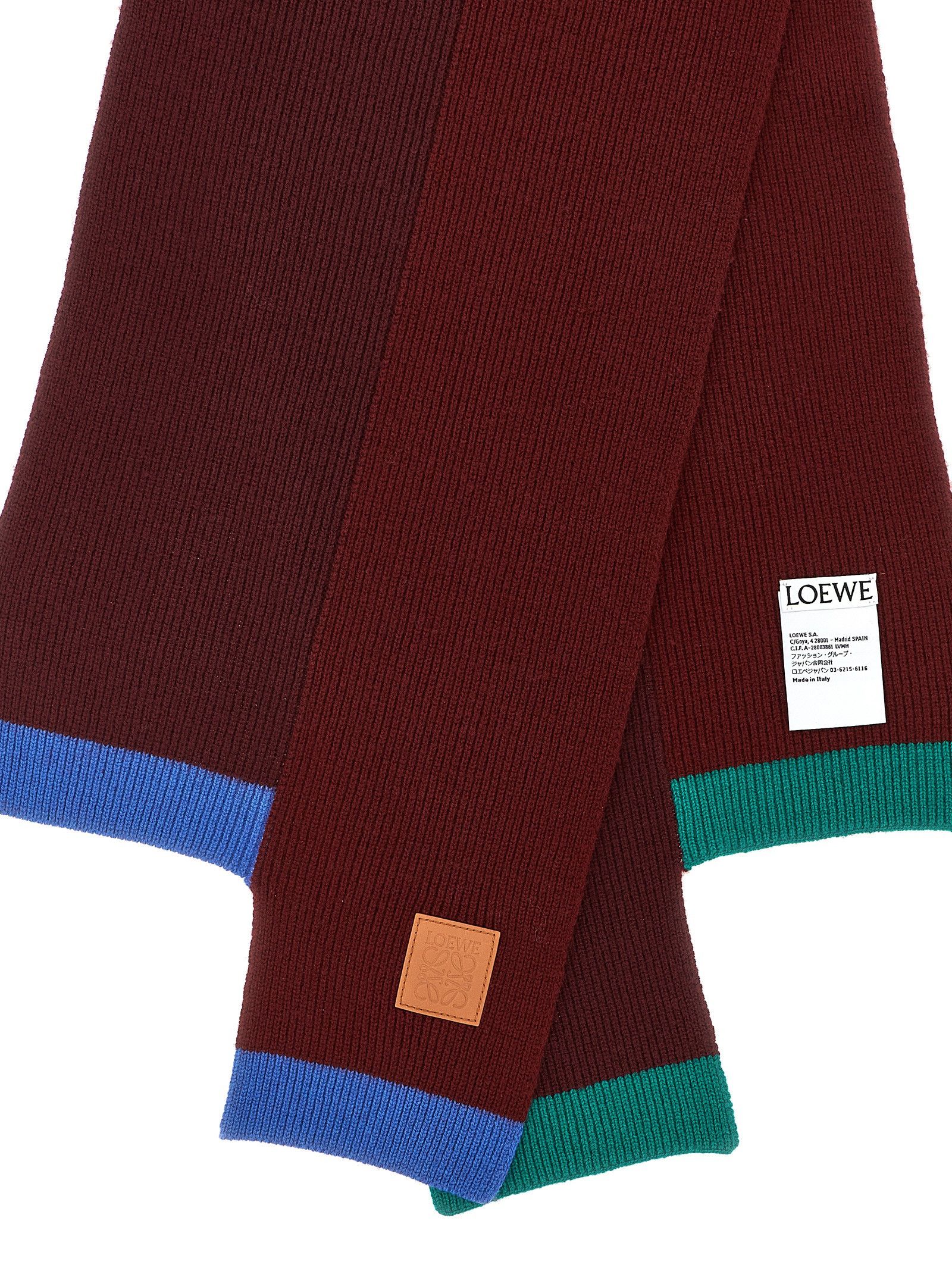 Loewe Wool asymmetrical scarf Size ONE SIZE - 3 Thumbnail
