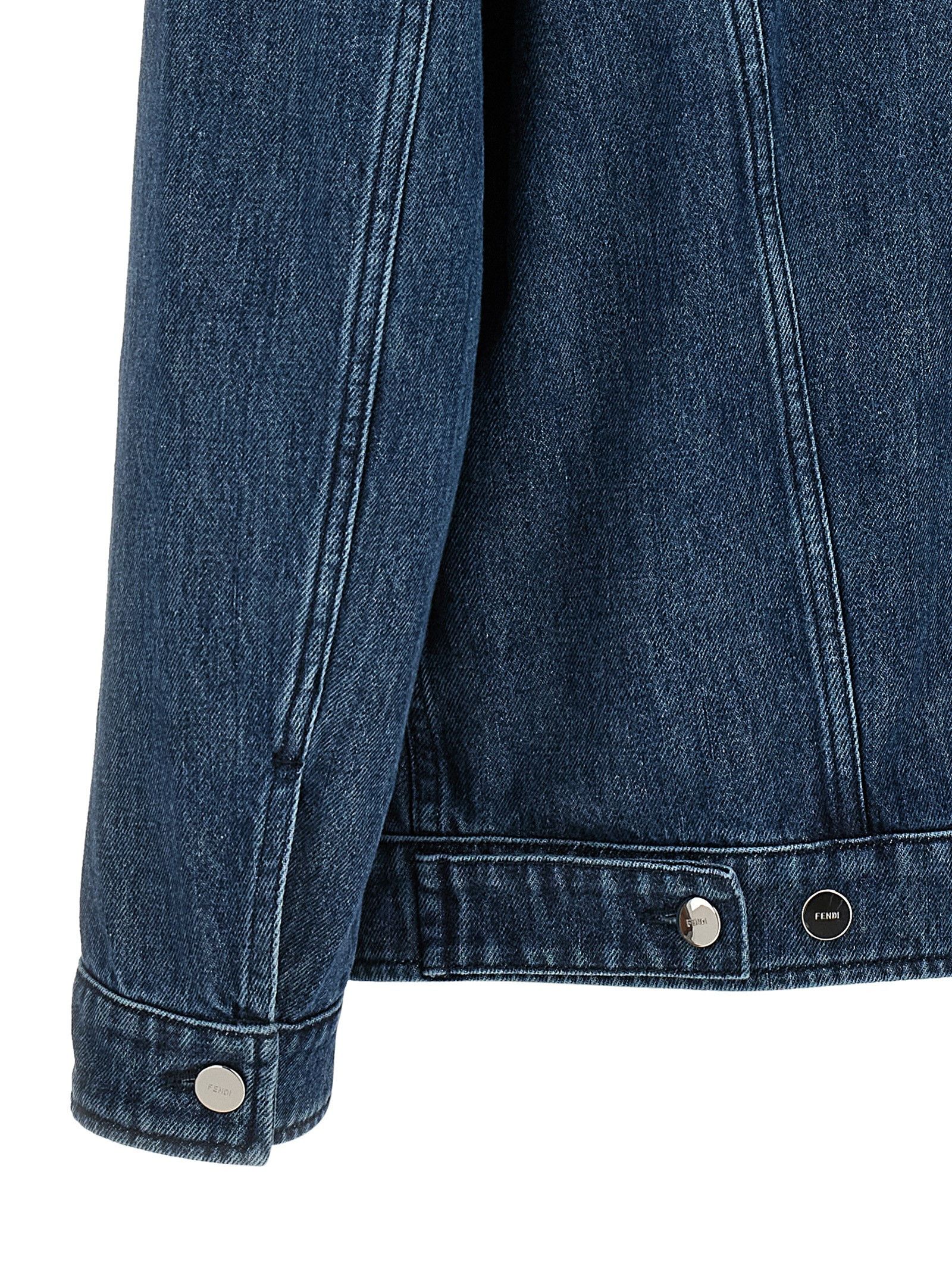 Fendi 'FF Selleria' denim jacket Size US M / EU 48-50 / 2 - 4 Thumbnail