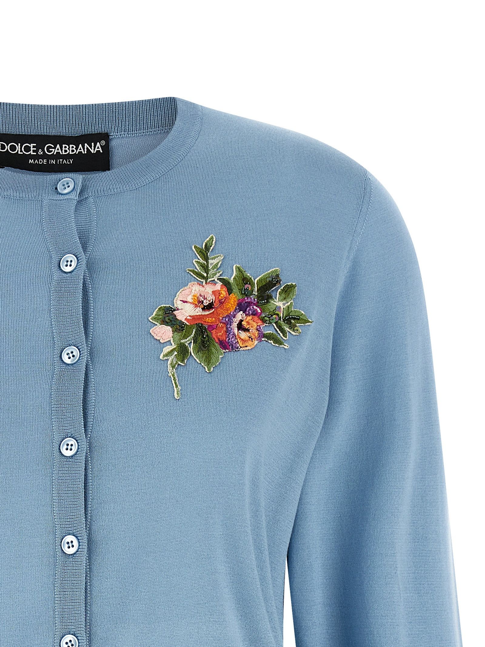 Dolce & Gabbana Floral embroidery cardigan Size M / US 6-8 / IT 42-44 - 3 Thumbnail