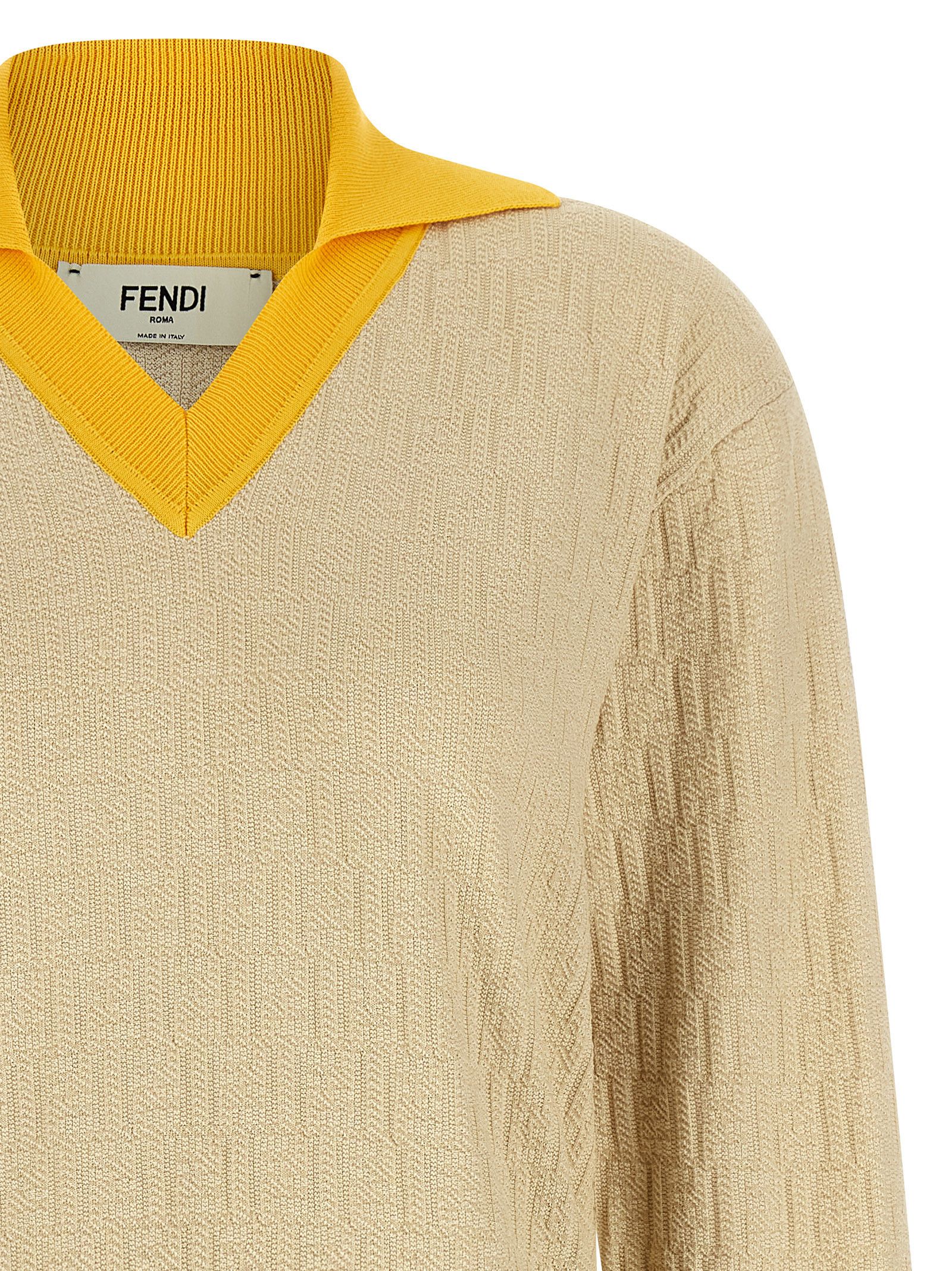 Fendi FF jacquard sweater Size M / US 6-8 / IT 42-44 - 3 Thumbnail
