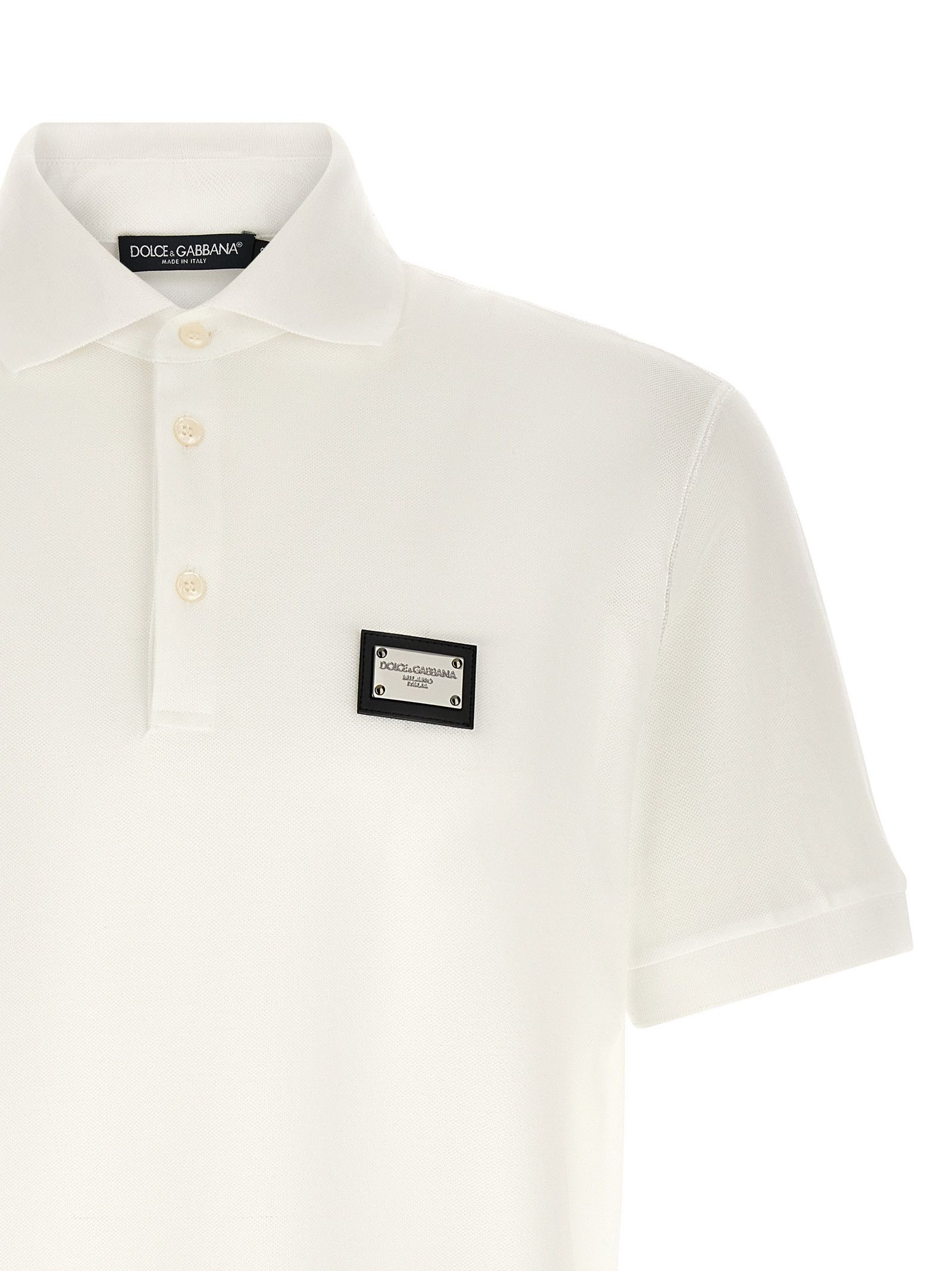 Dolce & Gabbana Logo plate polo shirt Size US XXL / EU 58 / 5 - 3 Thumbnail