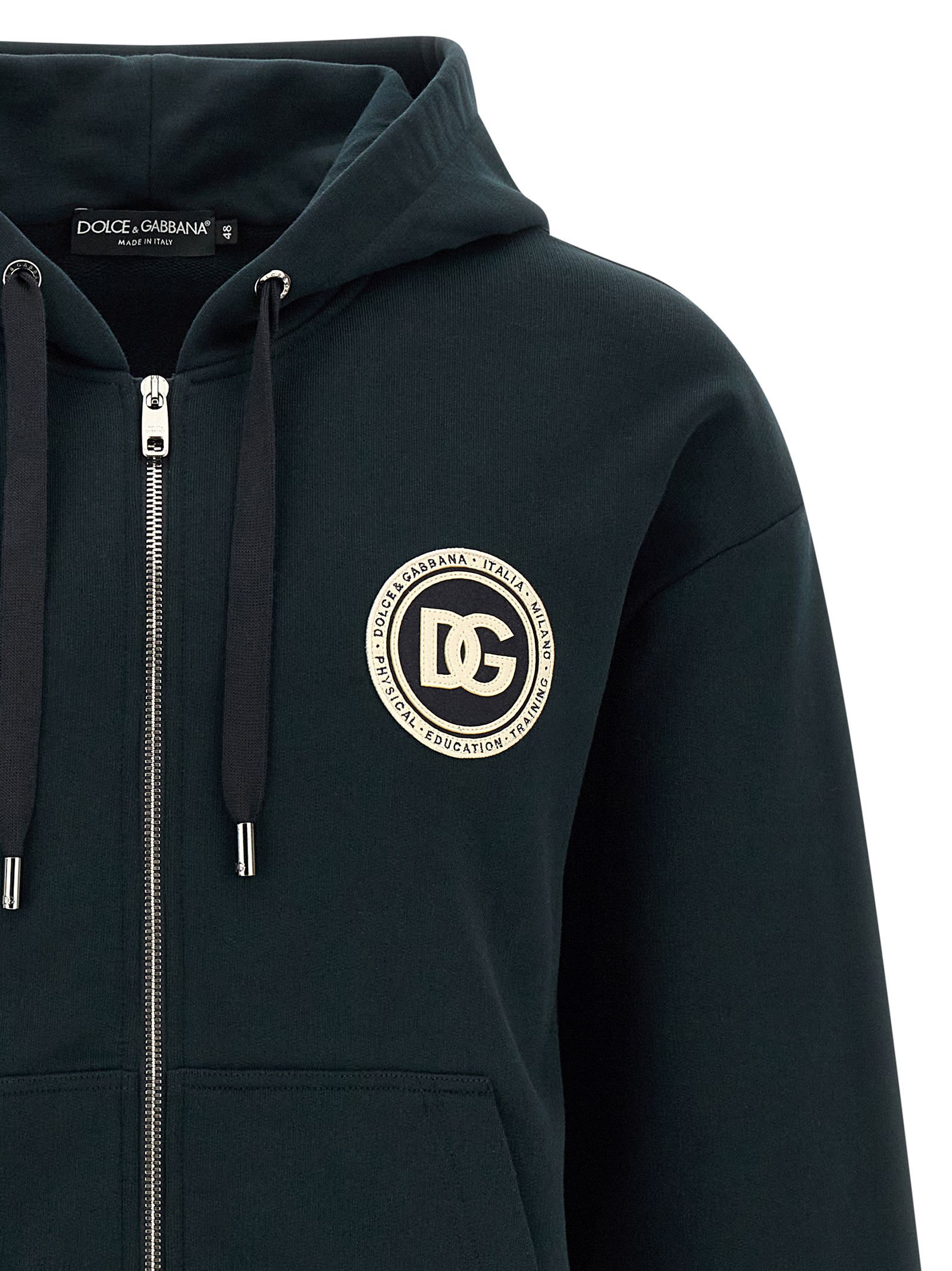 Dolce & Gabbana Logo patch hoodie Size US XL / EU 56 / 4 - 3 Thumbnail