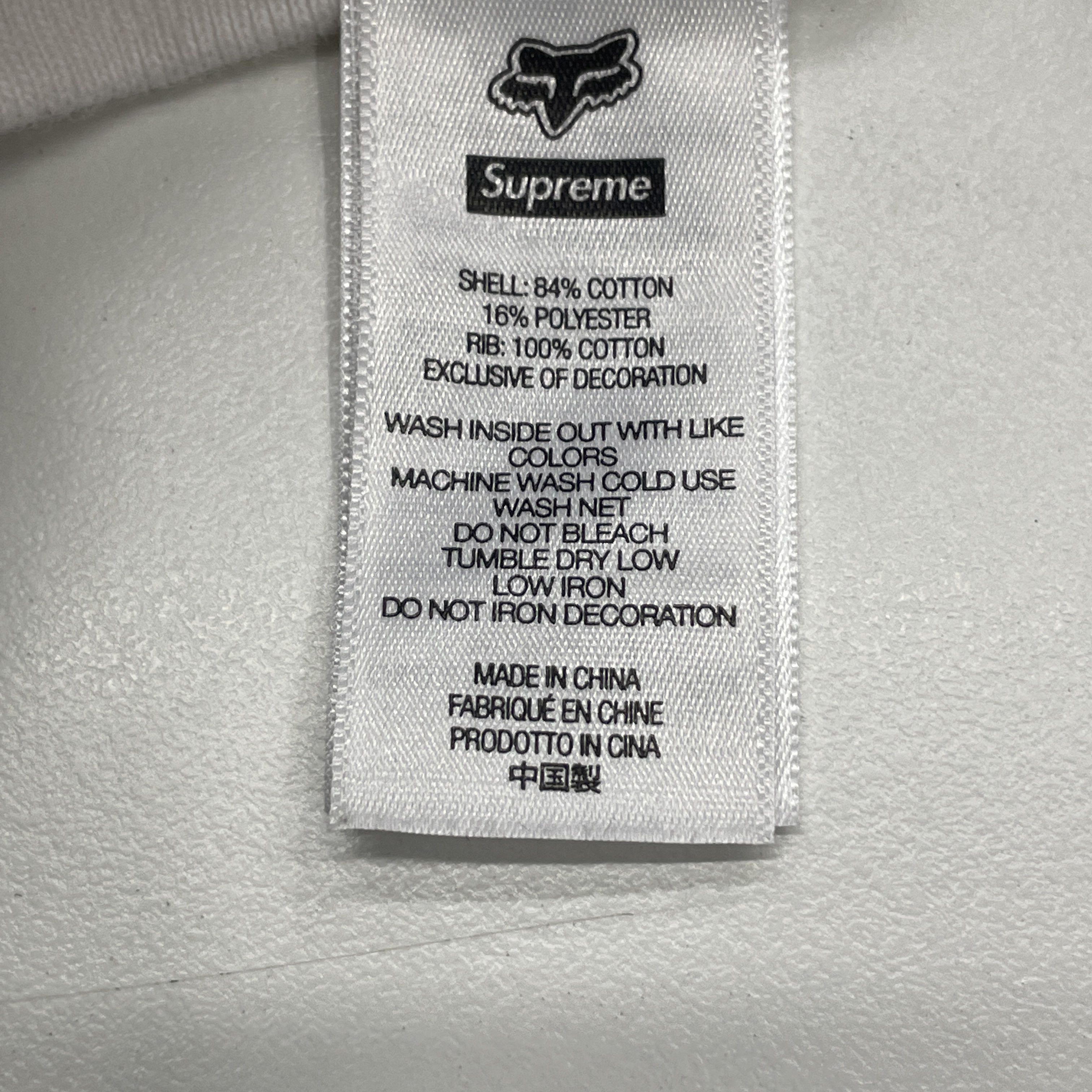 Supreme Supreme x Fox Racing Zip Up Hoodie S Size US S / EU 44-46 / 1 - 4 Thumbnail