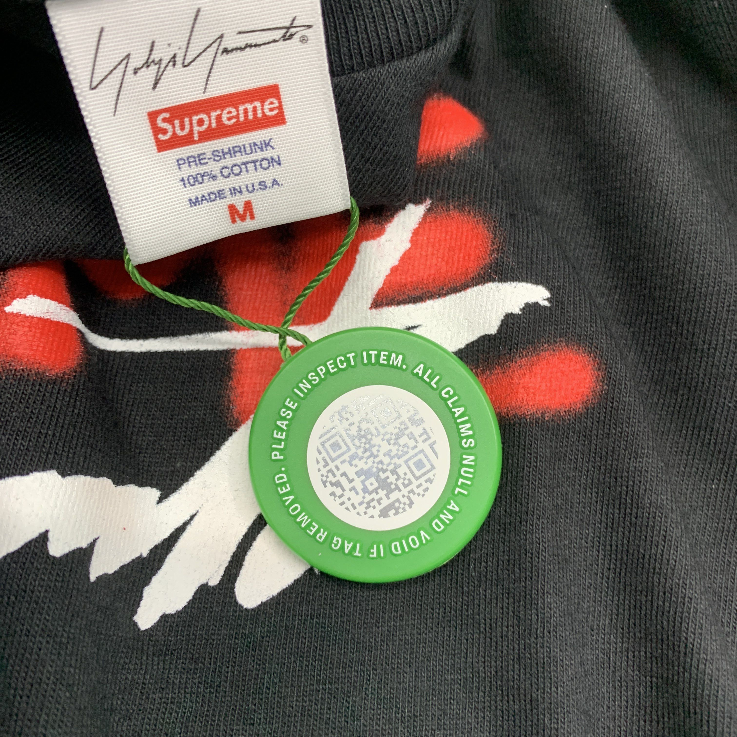 Supreme Supreme x Yohji Yamamoto Logo T-Shirt Size M Size US M / EU 48-50 / 2 - 5 Thumbnail