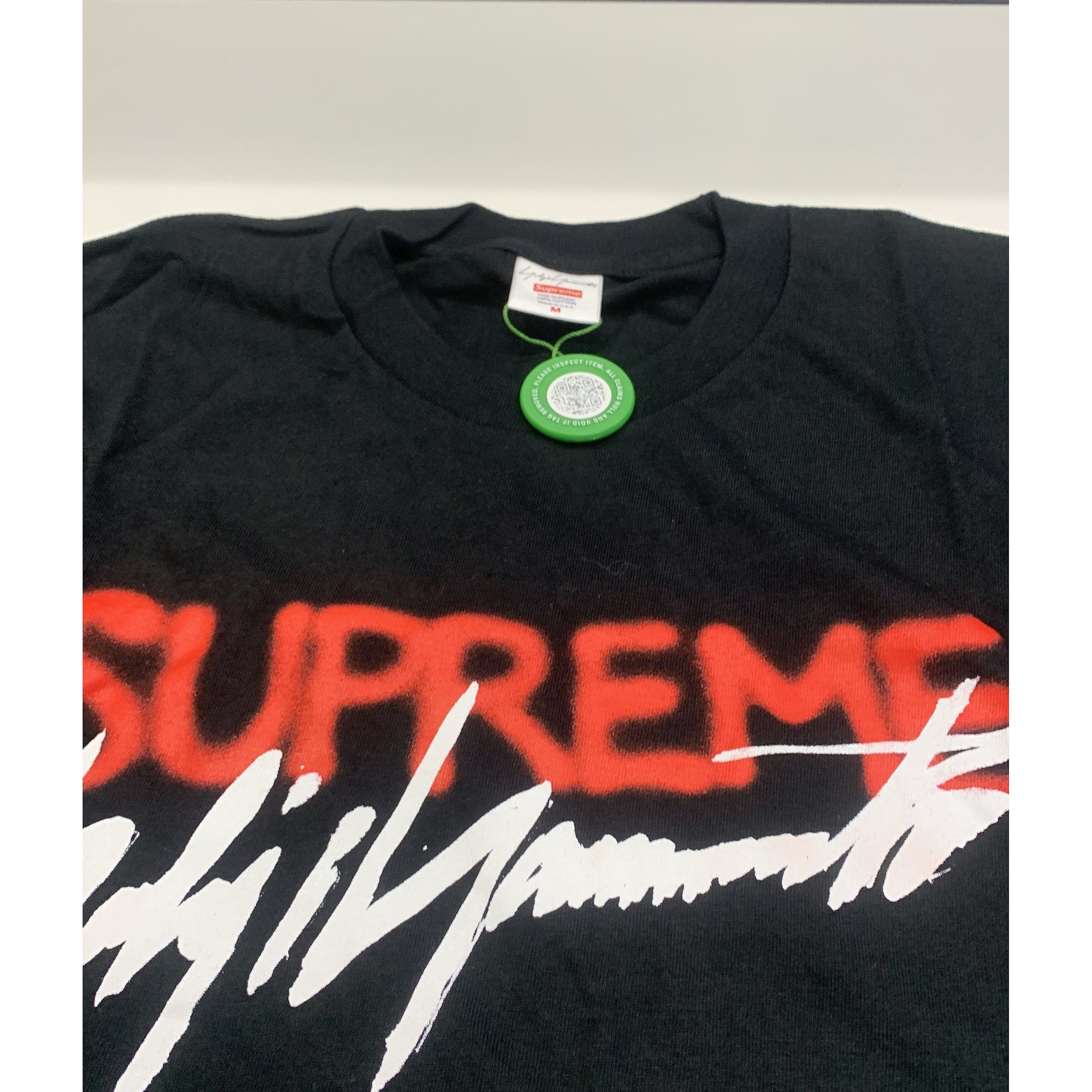 Supreme Supreme x Yohji Yamamoto Logo T-Shirt Size M Size US M / EU 48-50 / 2 - 6 Thumbnail