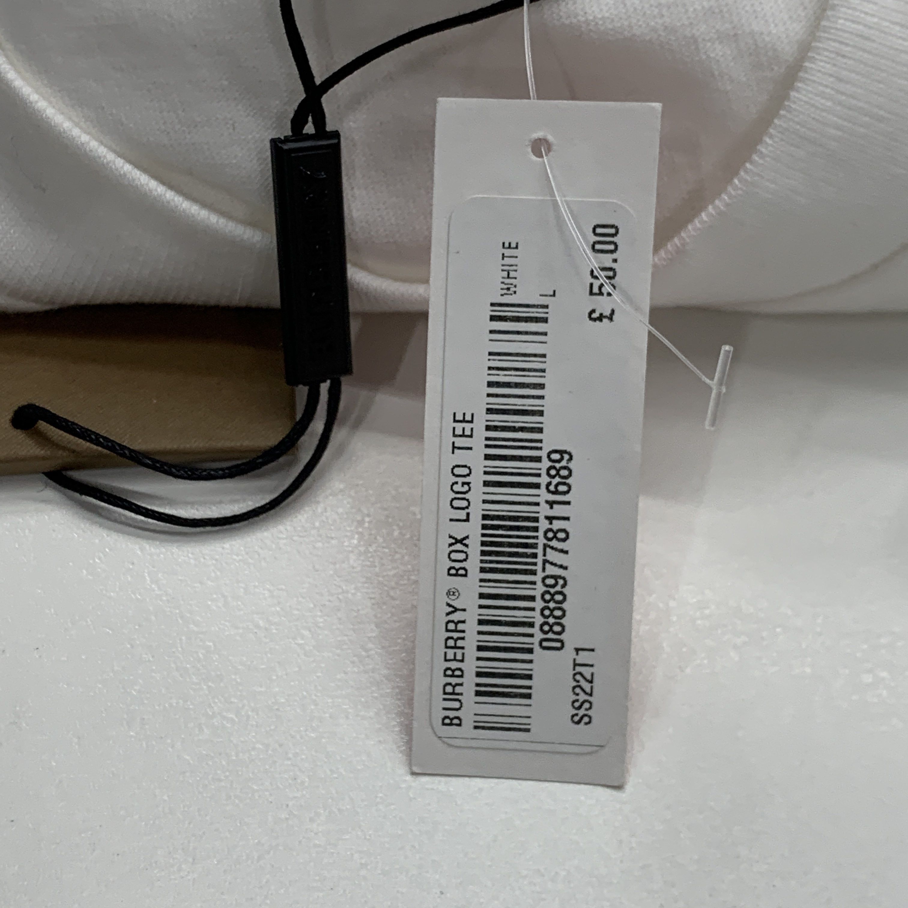 Supreme Supreme x Burberry Box Logo T-Shirt Size L Size US L / EU 52-54 / 3 - 4 Thumbnail