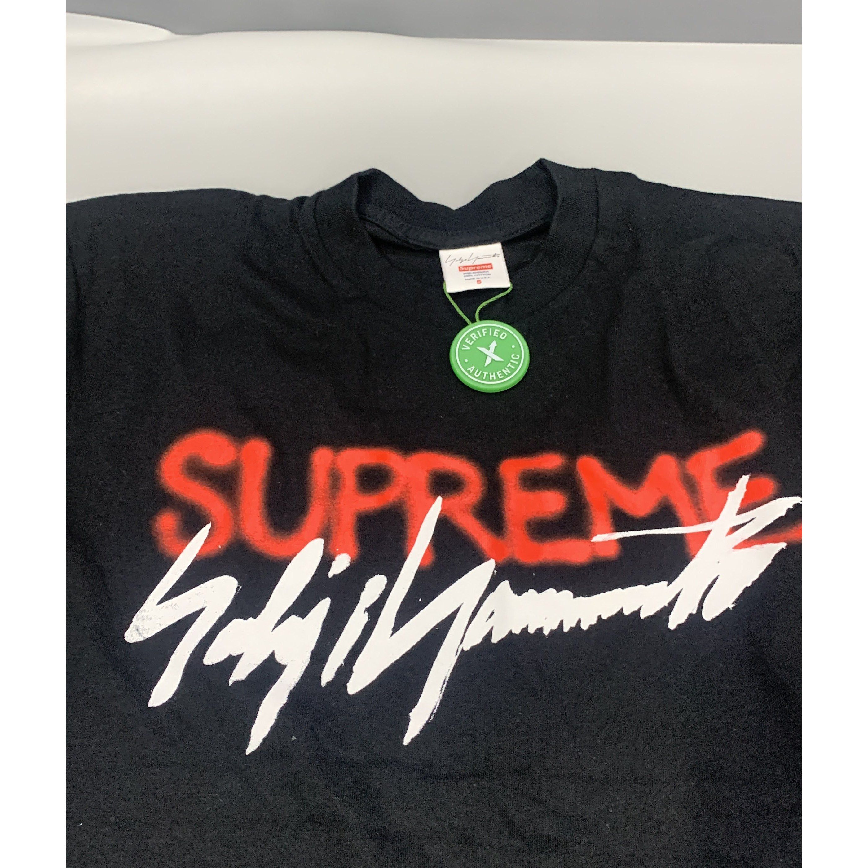 Supreme Supreme x Yohji Yamamoto Logo T-Shirt Size S Size US S / EU 44-46 / 1 - 5 Thumbnail