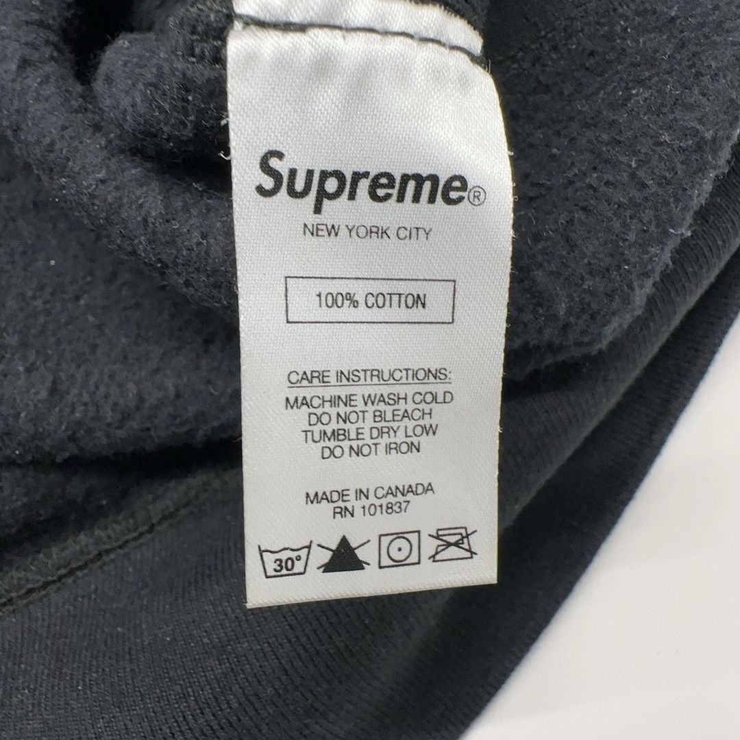 Supreme Supreme Cross Box Logo Hoodie Black Size L Size US L / EU 52-54 / 3 - 5 Thumbnail