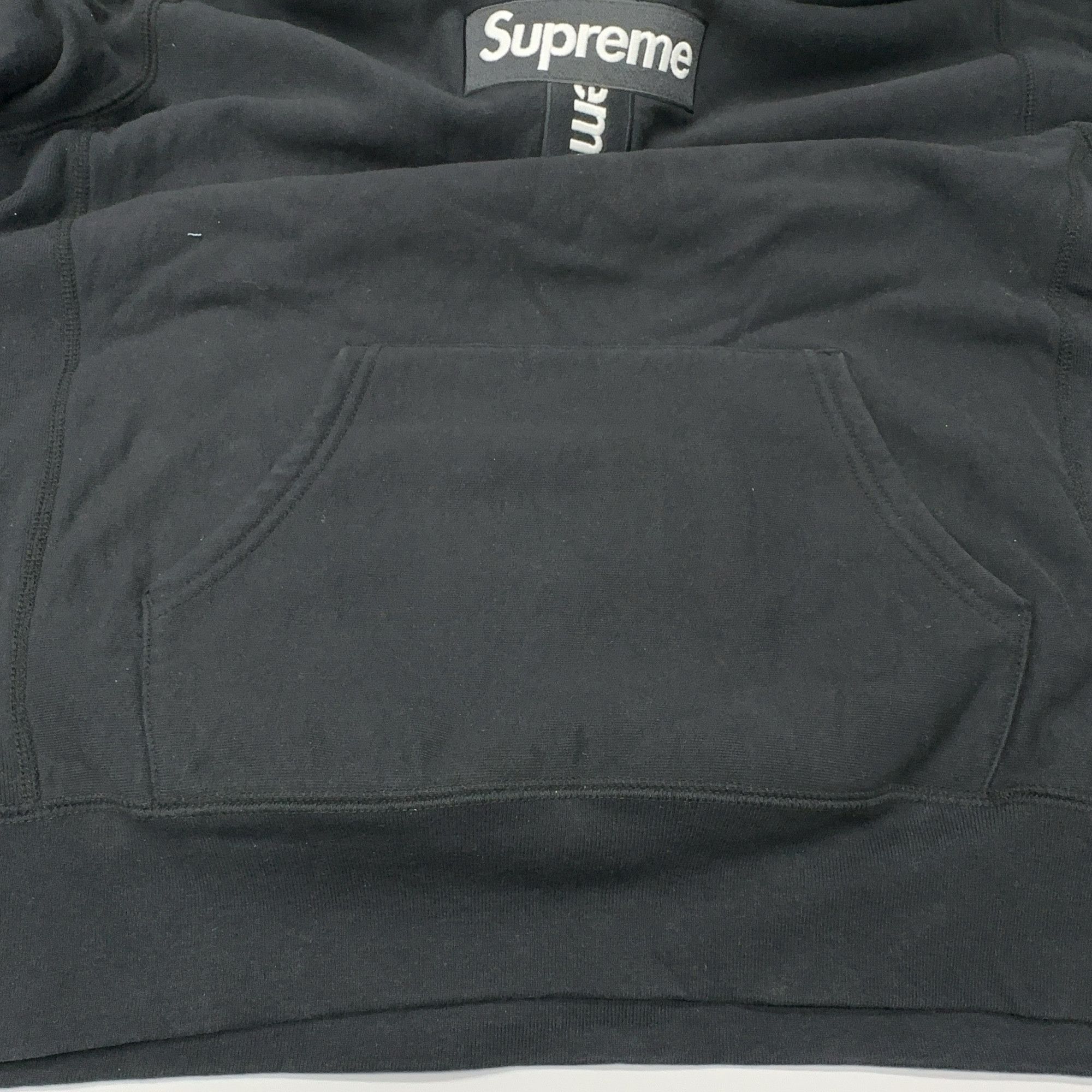 Supreme Supreme Cross Box Logo Hoodie Black Size L Size US L / EU 52-54 / 3 - 12 Thumbnail