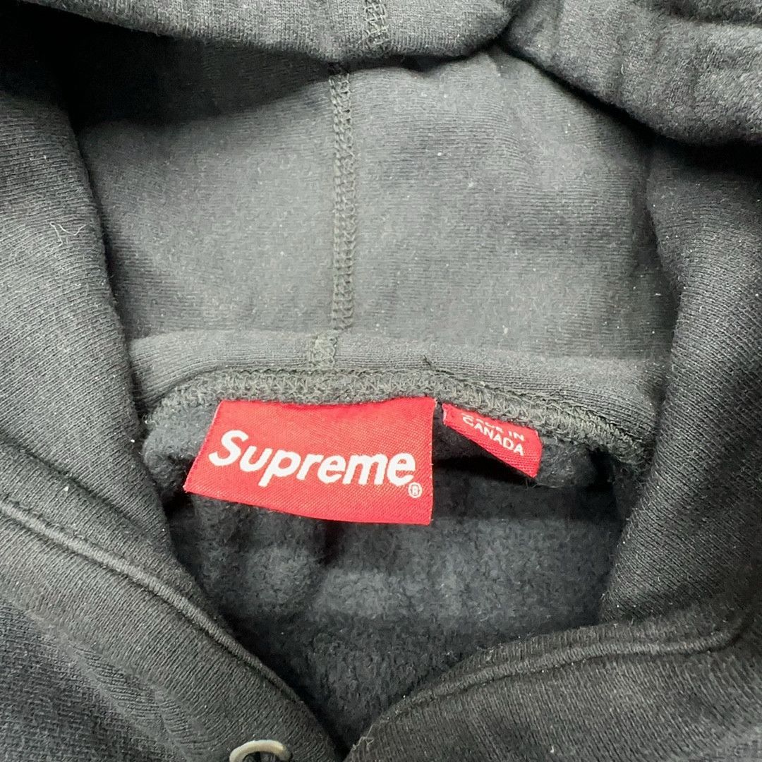 Supreme Supreme Cross Box Logo Hoodie Black Size L Size US L / EU 52-54 / 3 - 3 Thumbnail