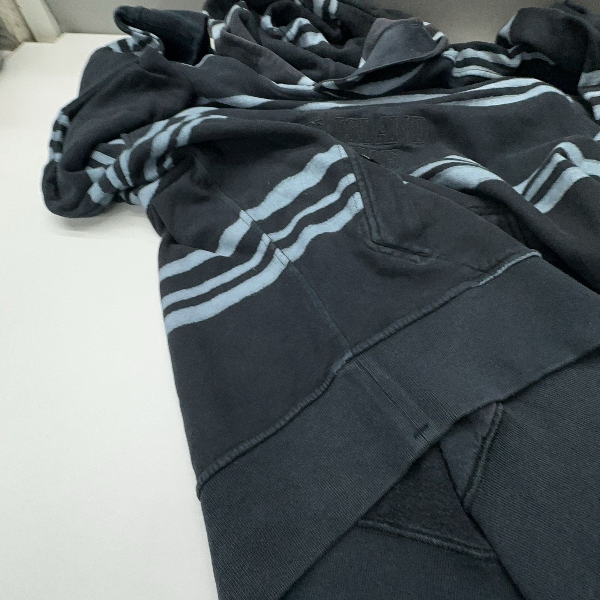 Stone Island × Supreme Supreme x Stone Island Warp Stripe Hoodie L Size US L / EU 52-54 / 3 - 11 Thumbnail