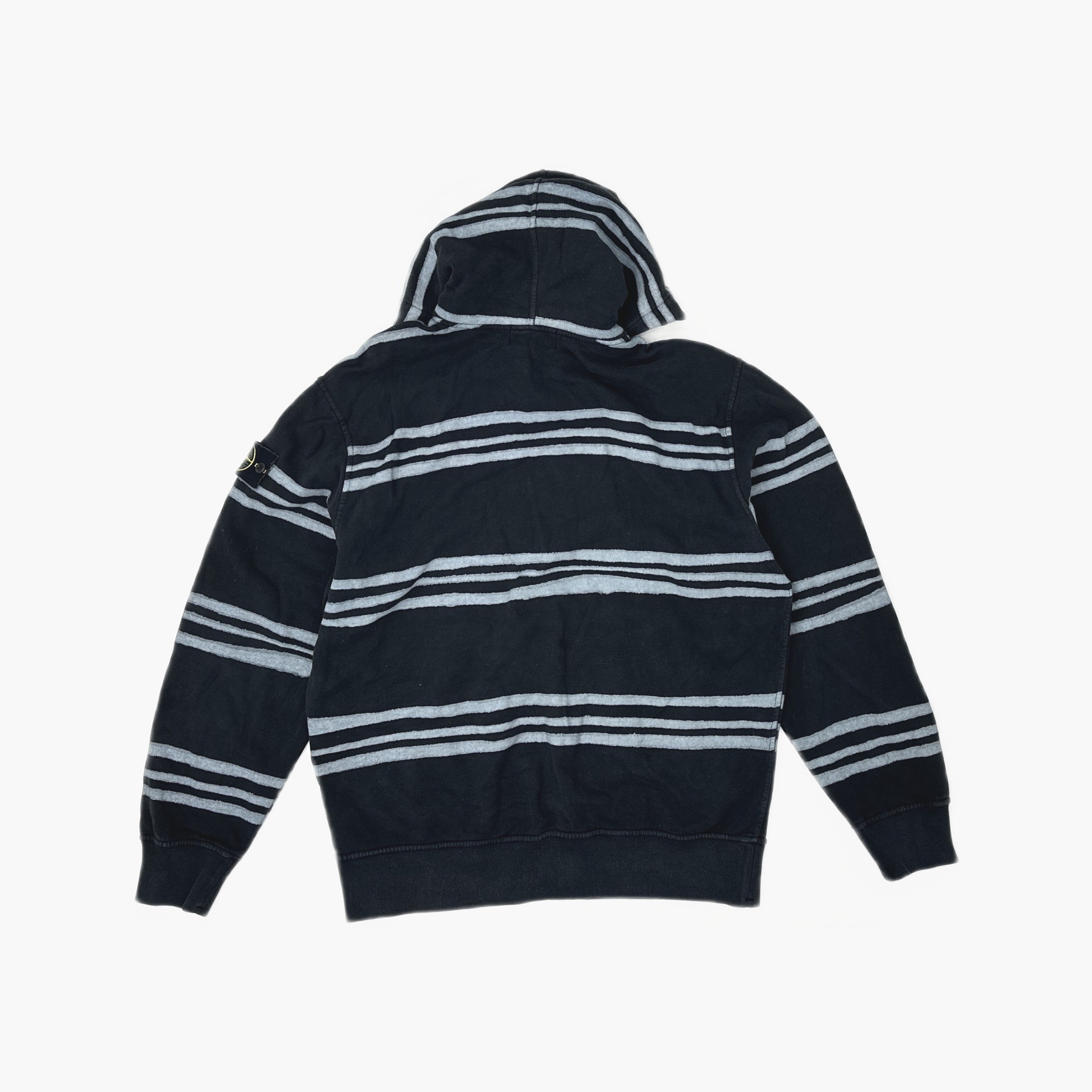 Stone Island × Supreme Supreme x Stone Island Warp Stripe Hoodie L Size US L / EU 52-54 / 3 - 2 Thumbnail