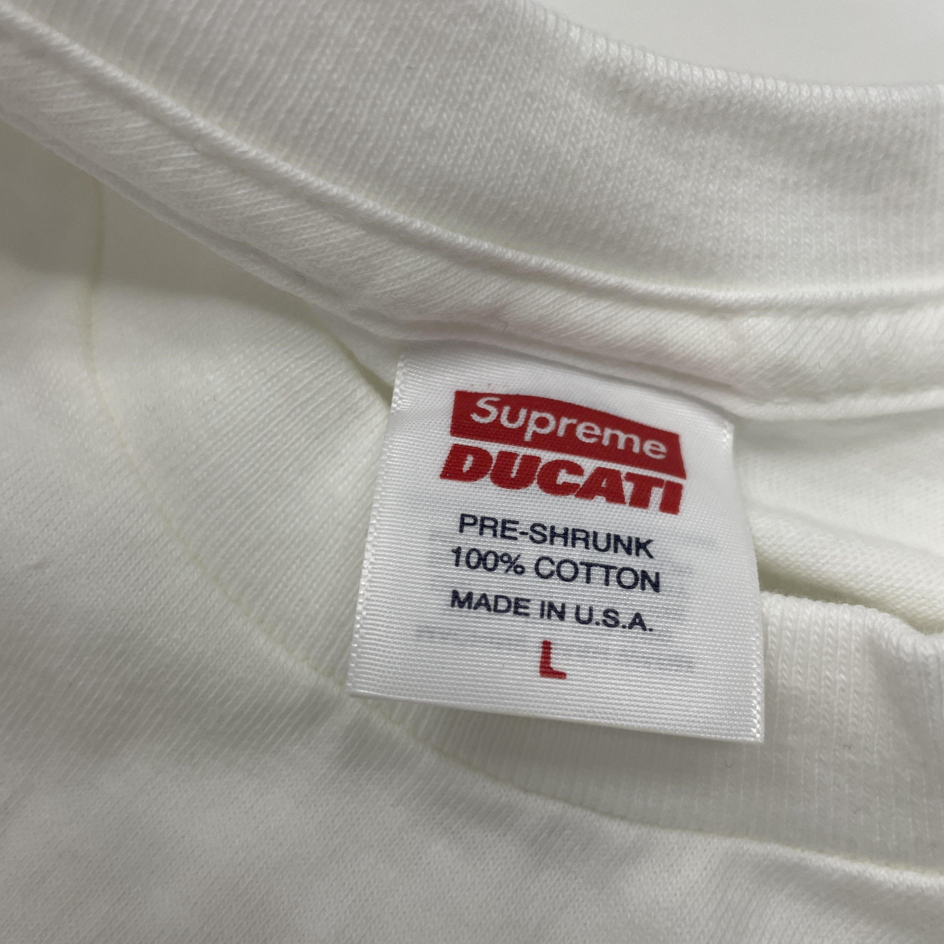 Supreme Supreme x Ducati Bike Graphic T-Shirt Size L Size US L / EU 52-54 / 3 - 3 Thumbnail