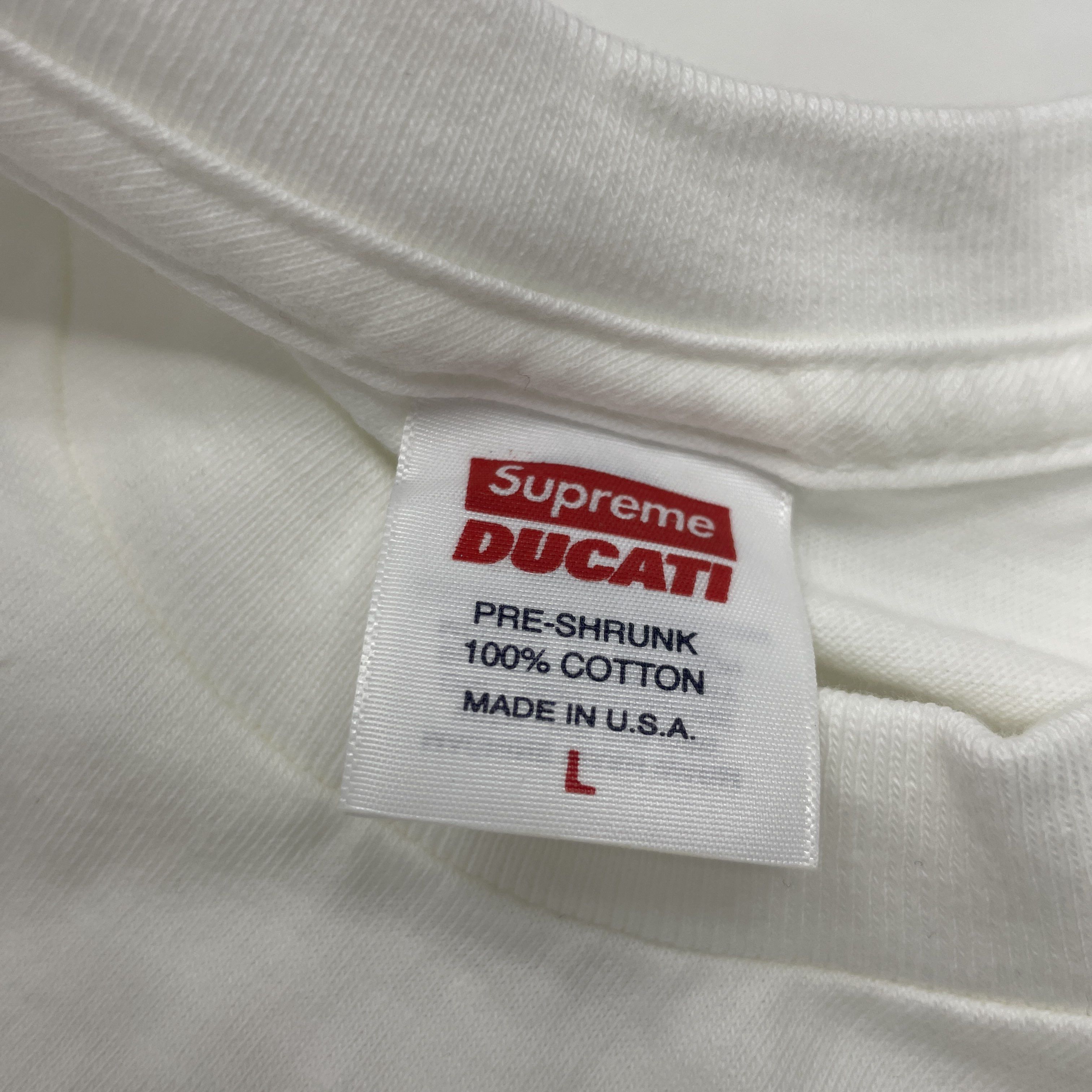Supreme Supreme x Ducati Bike Graphic T-Shirt Size L Size US L / EU 52-54 / 3 - 4 Thumbnail