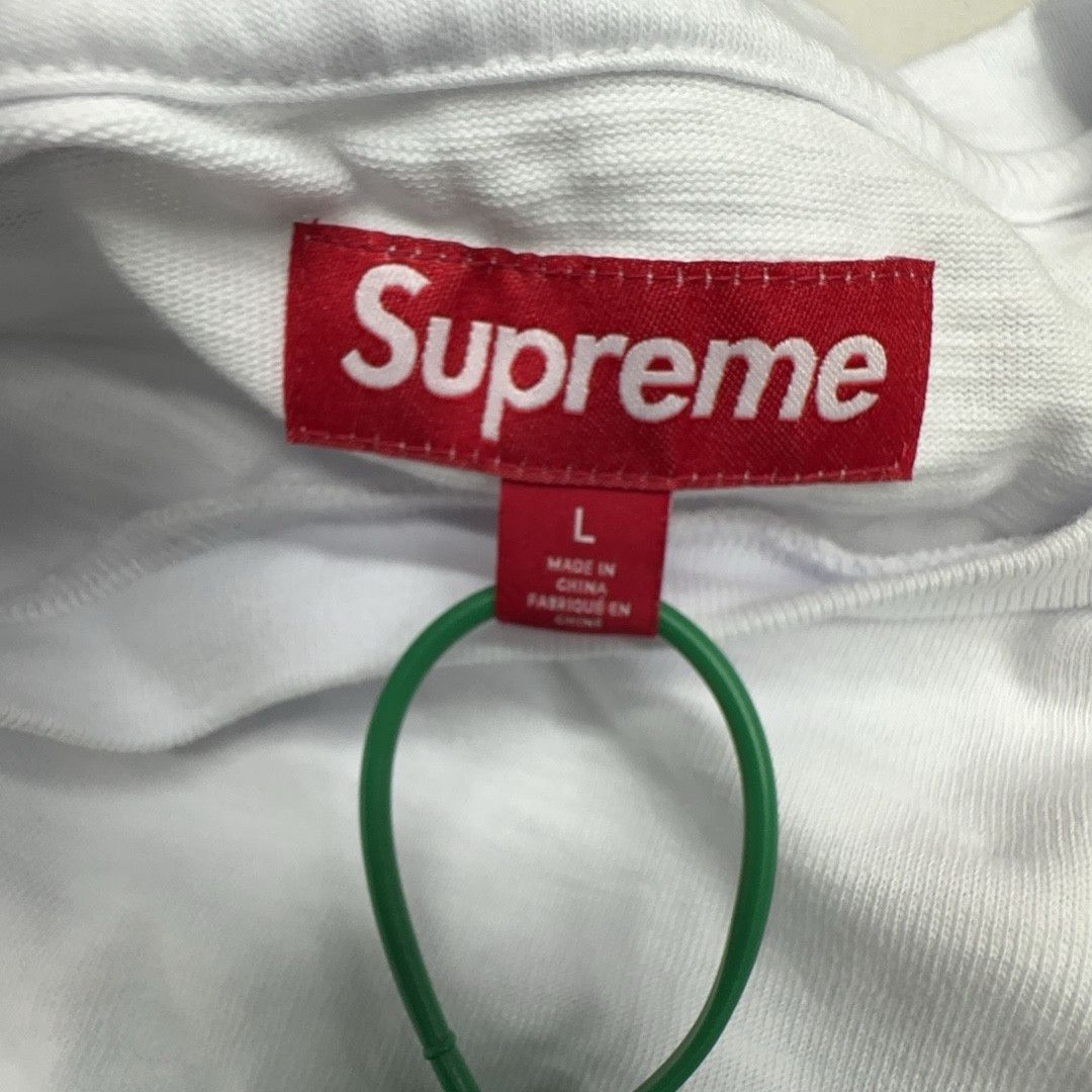 Supreme Supreme Stencil Embroidered T-Shirt Size L Size US L / EU 52-54 / 3 - 3 Thumbnail