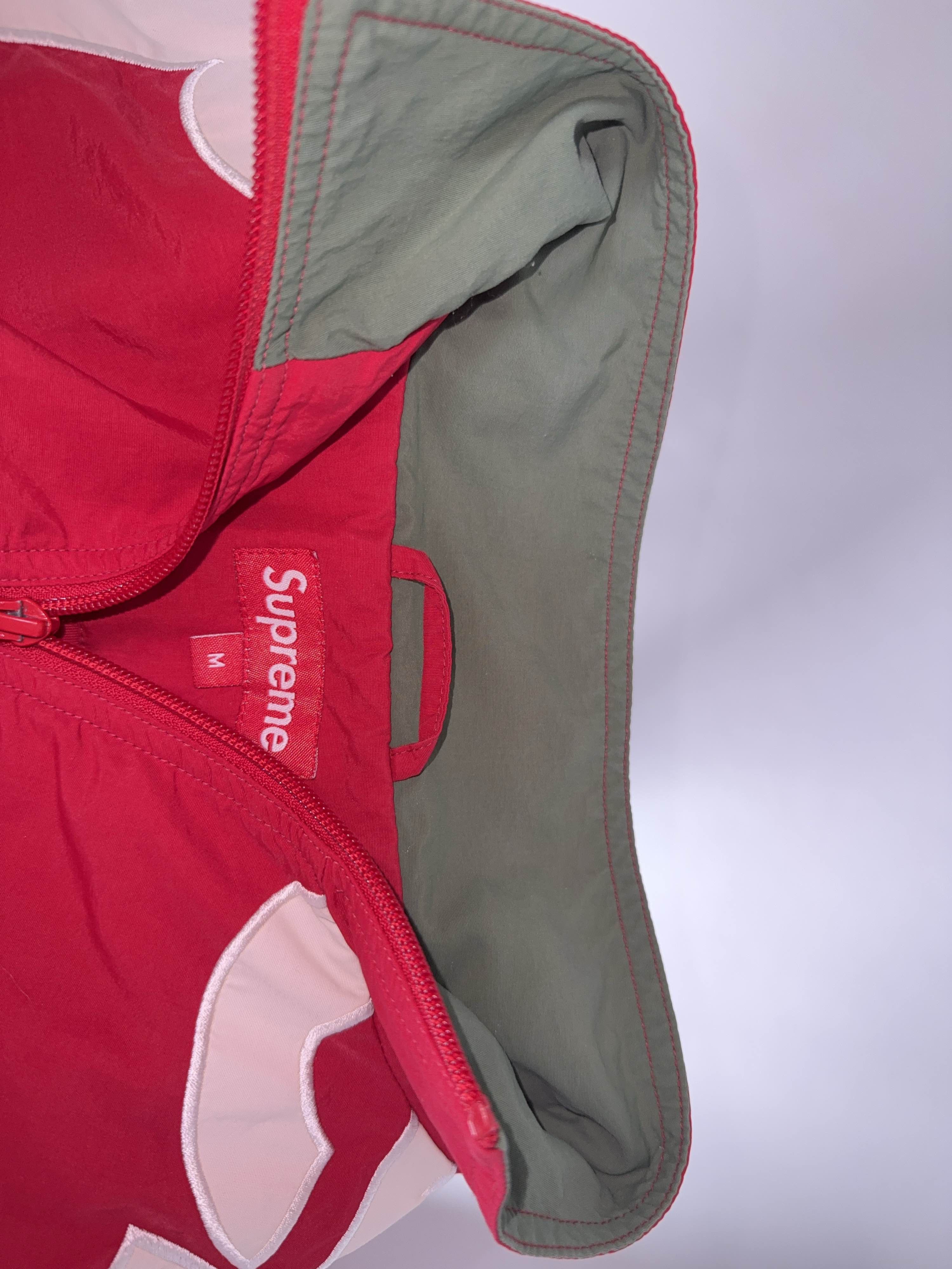 Supreme Supreme Shoulder Logo Track Jacket Red Size M Size US M / EU 48-50 / 2 - 6 Thumbnail