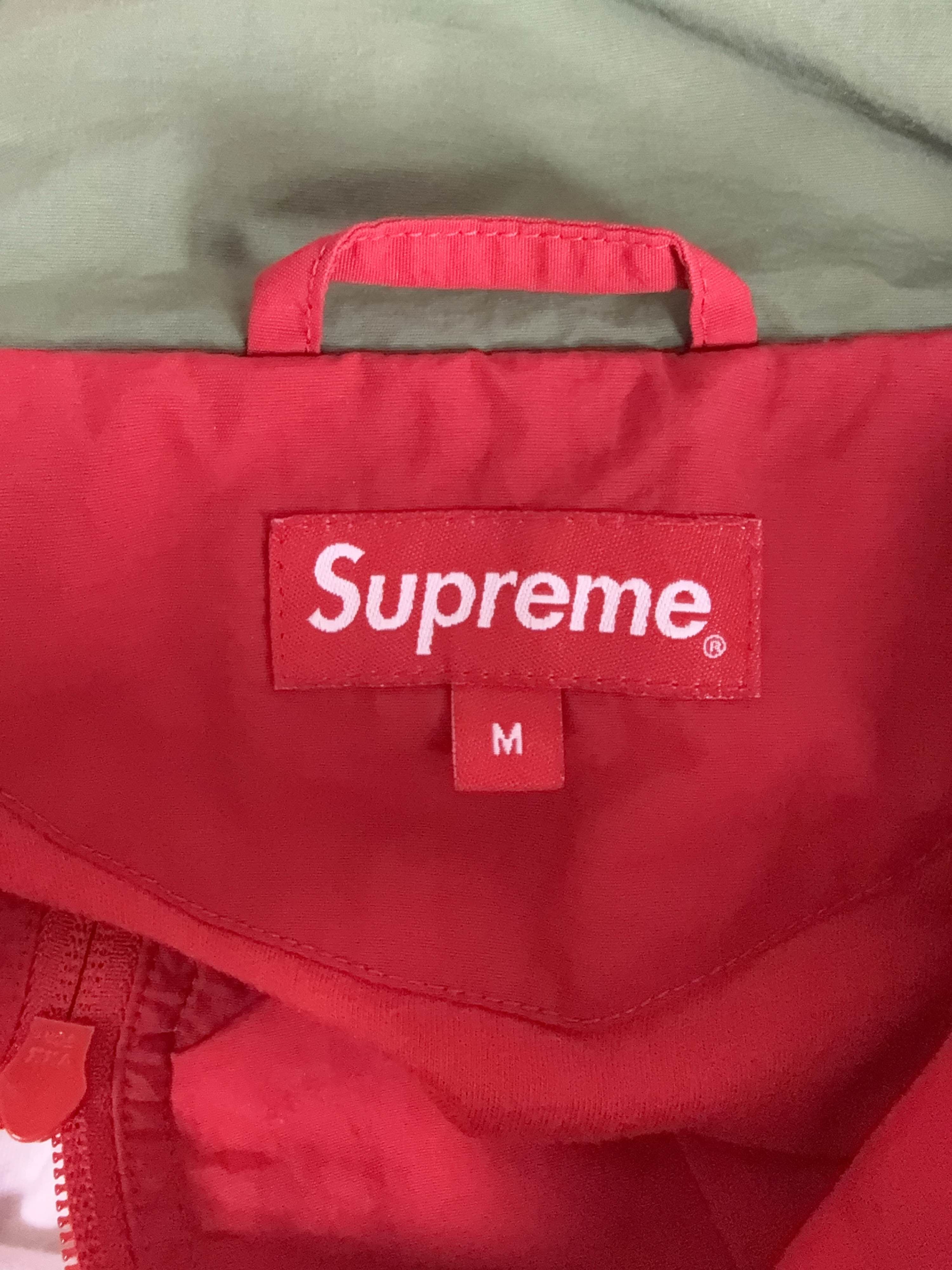 Supreme Supreme Shoulder Logo Track Jacket Red Size M Size US M / EU 48-50 / 2 - 3 Thumbnail