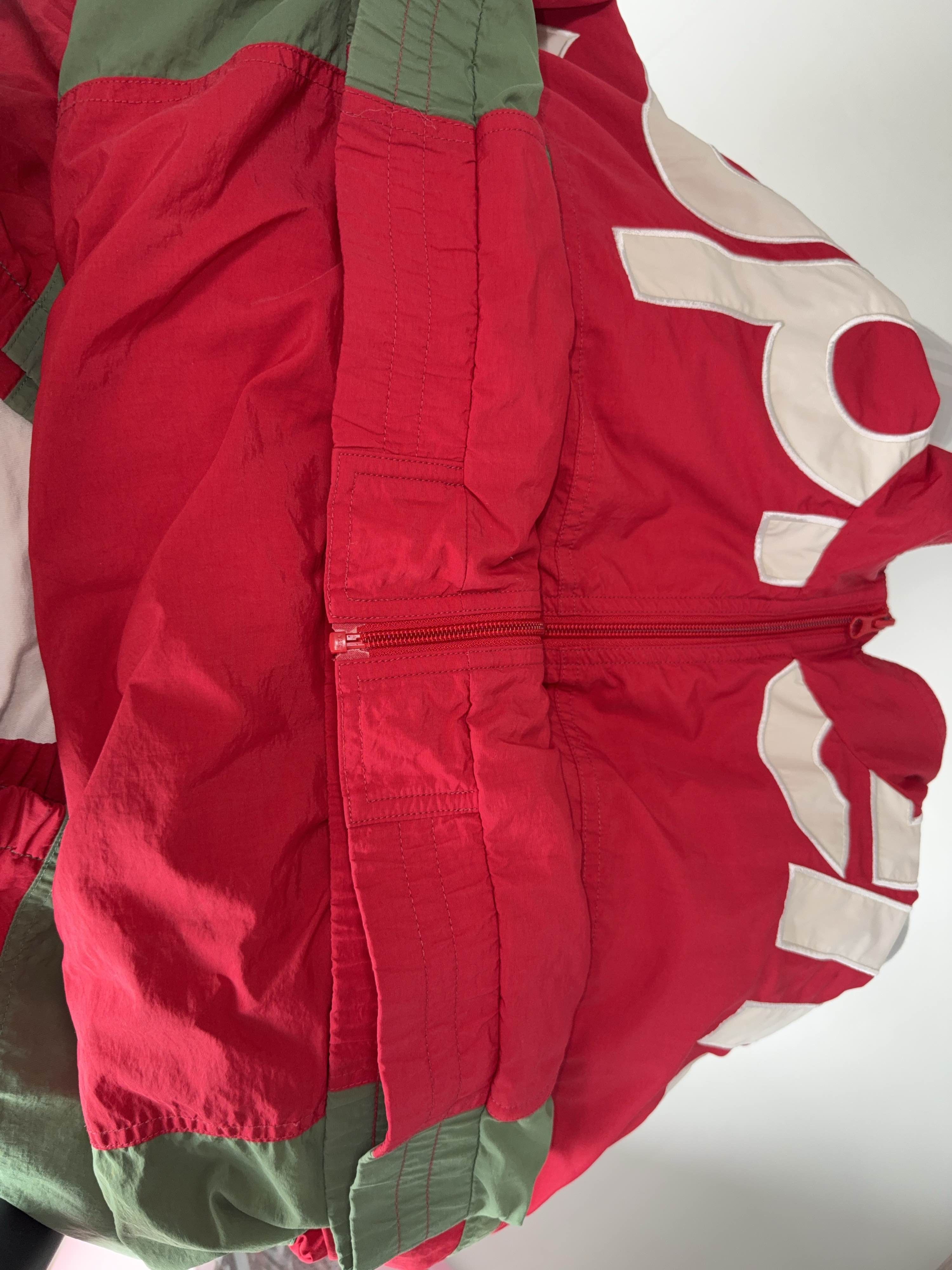 Supreme Supreme Shoulder Logo Track Jacket Red Size M Size US M / EU 48-50 / 2 - 7 Thumbnail