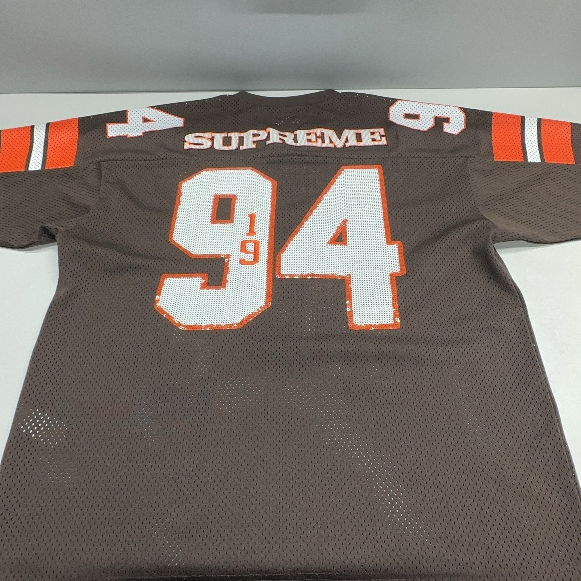 Supreme Supreme Sequin Football Jersey Size S Size US S / EU 44-46 / 1 - 10 Thumbnail