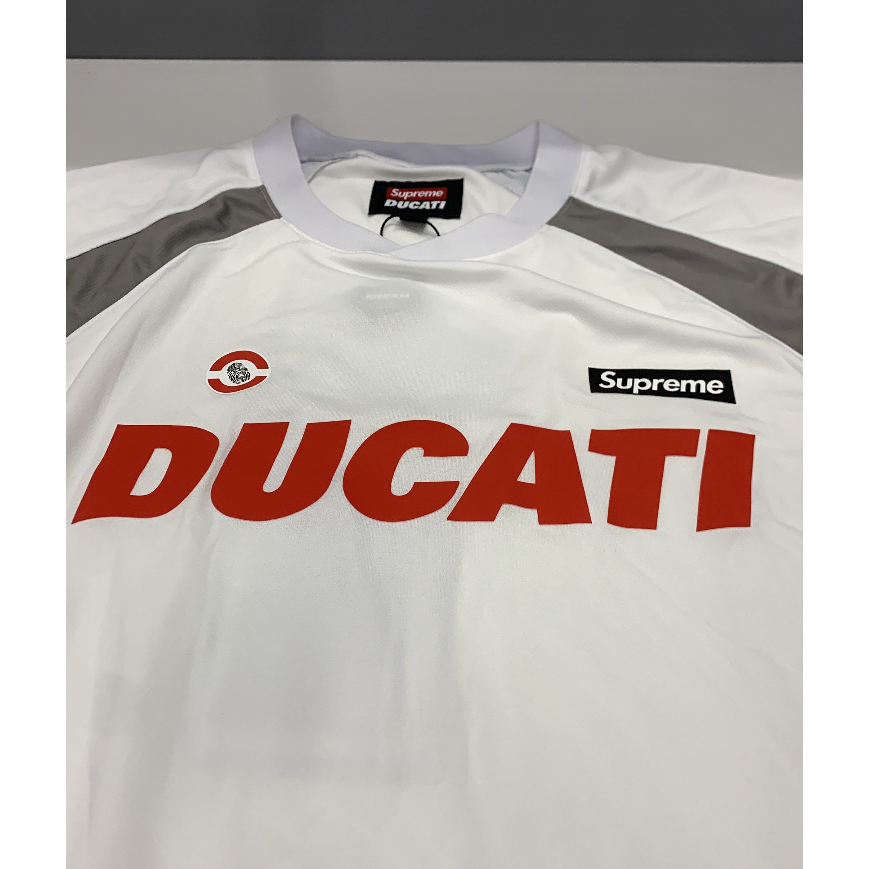 Supreme Supreme x Ducati Soccer Jersey Size L Size US L / EU 52-54 / 3 - 5 Thumbnail