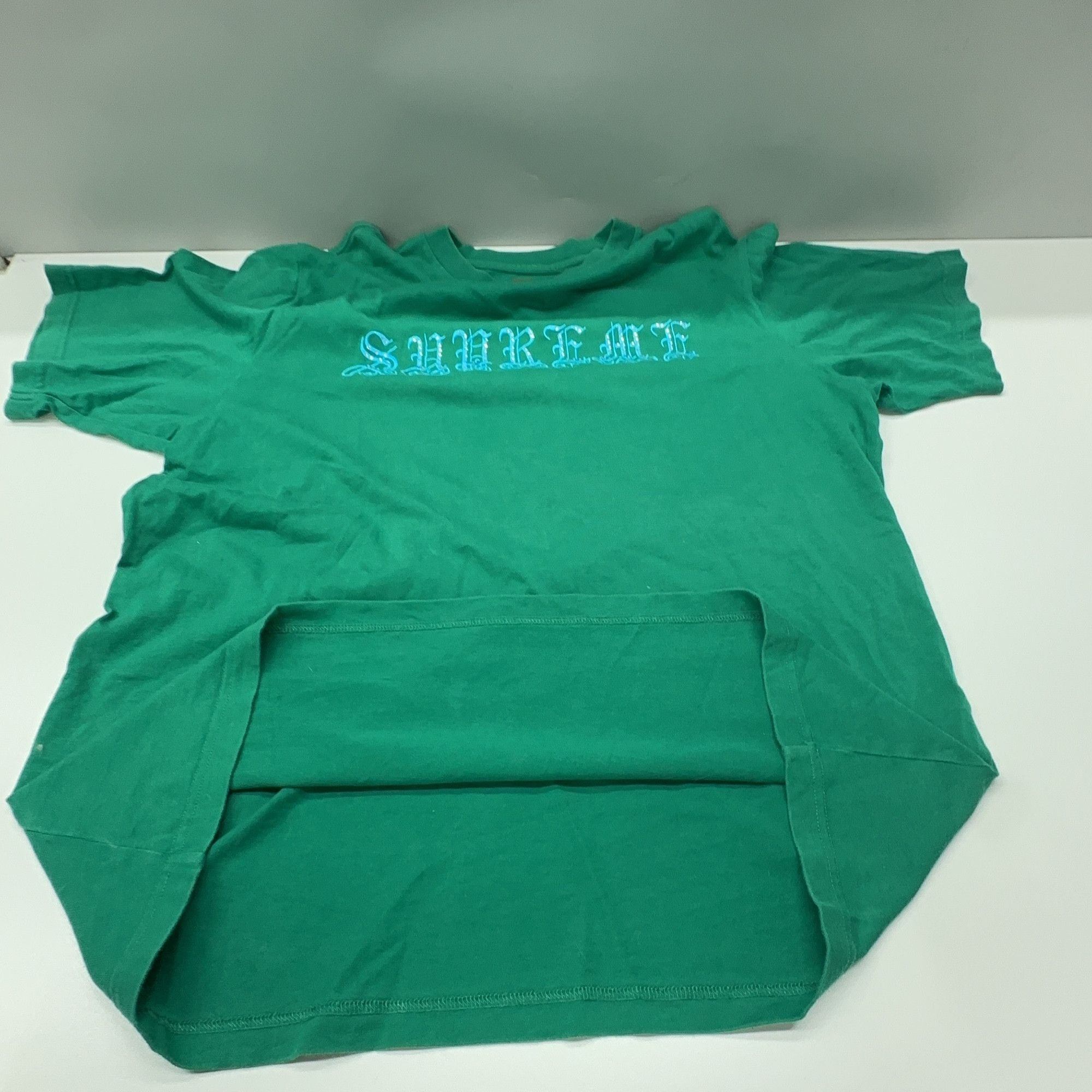 Supreme Supreme Rhinestone Logo T-Shirt Size L Size US L / EU 52-54 / 3 - 9 Thumbnail