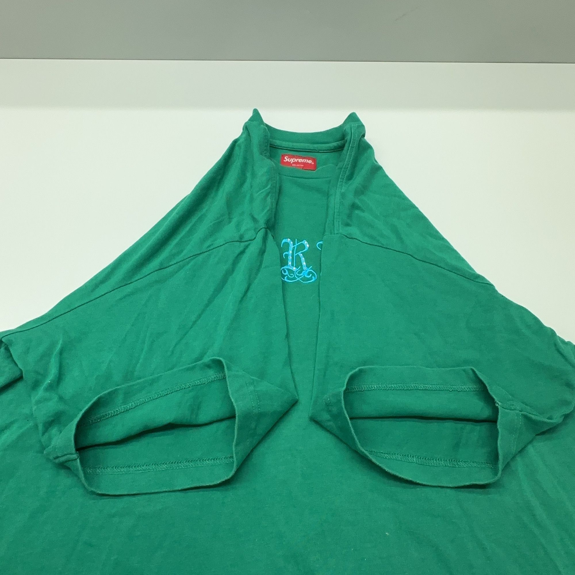 Supreme Supreme Rhinestone Logo T-Shirt Size L Size US L / EU 52-54 / 3 - 11 Thumbnail
