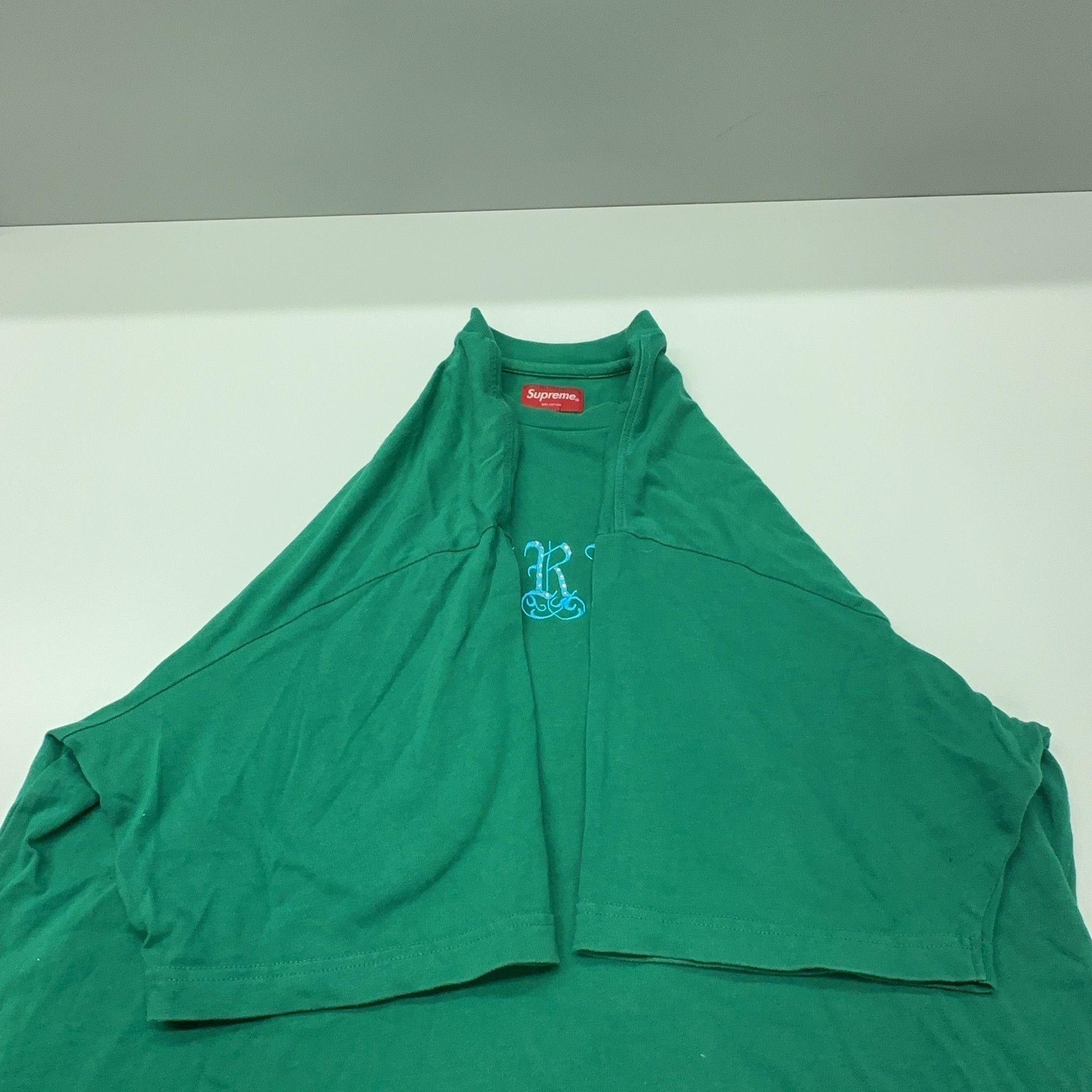 Supreme Supreme Rhinestone Logo T-Shirt Size L Size US L / EU 52-54 / 3 - 10 Thumbnail
